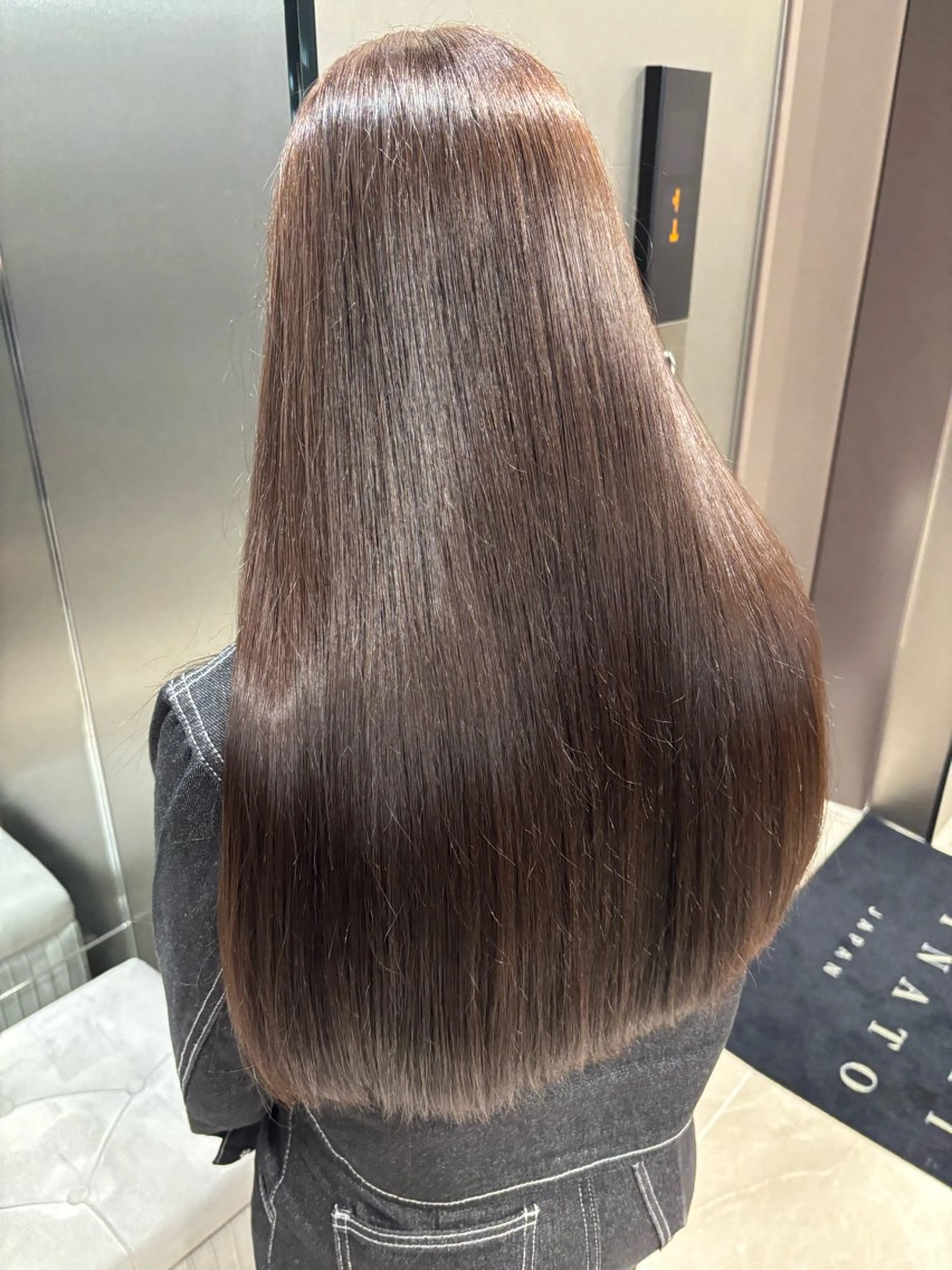 ロング カラー 大森 万紘のヘアスタイル