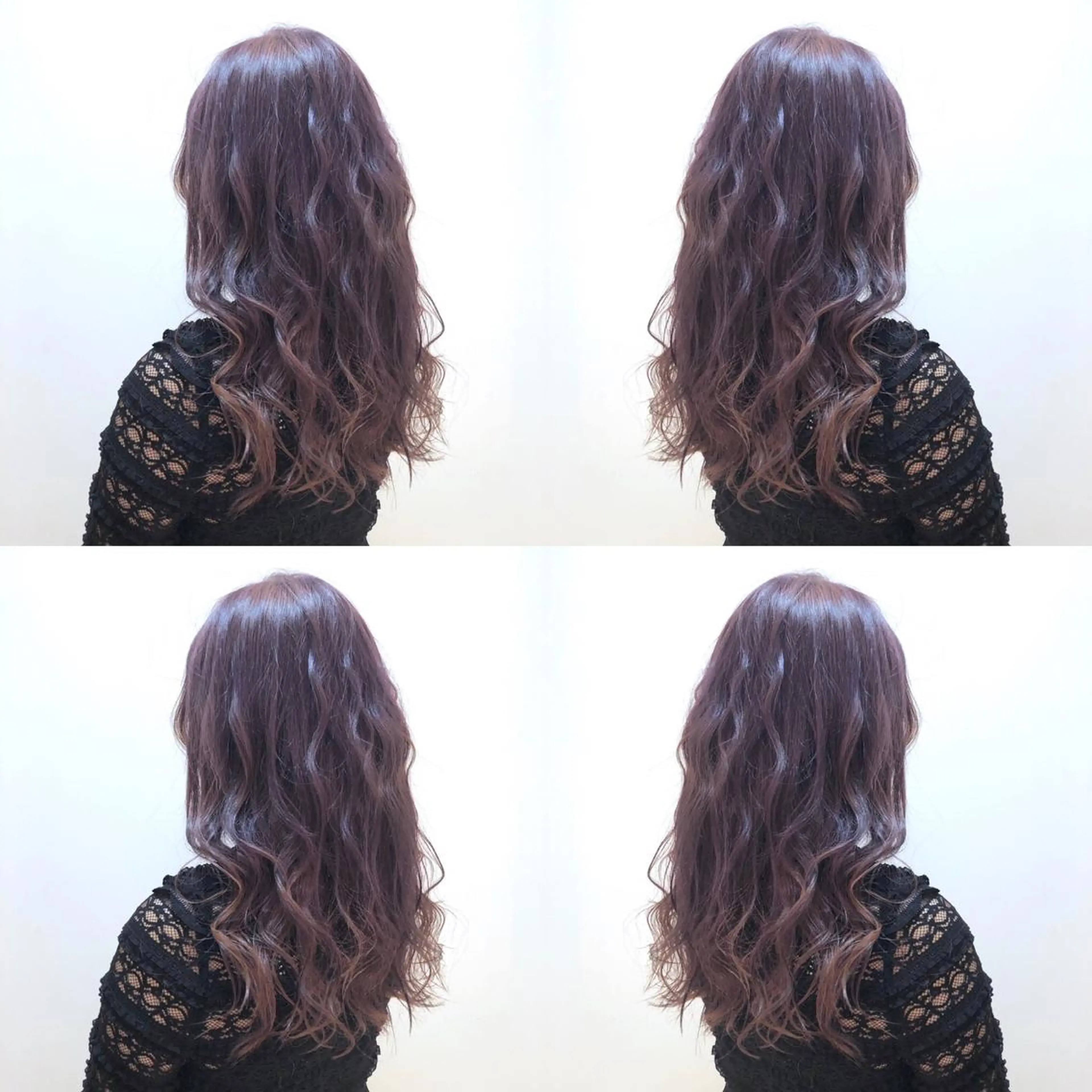 ロング カラー アッシュ ブリーチ ケアブリーチ ラベンダーカラー パープルカラー 🌈ぷる艶カラー🌈 髪質改善👑柳沼尚貴のヘアスタイル