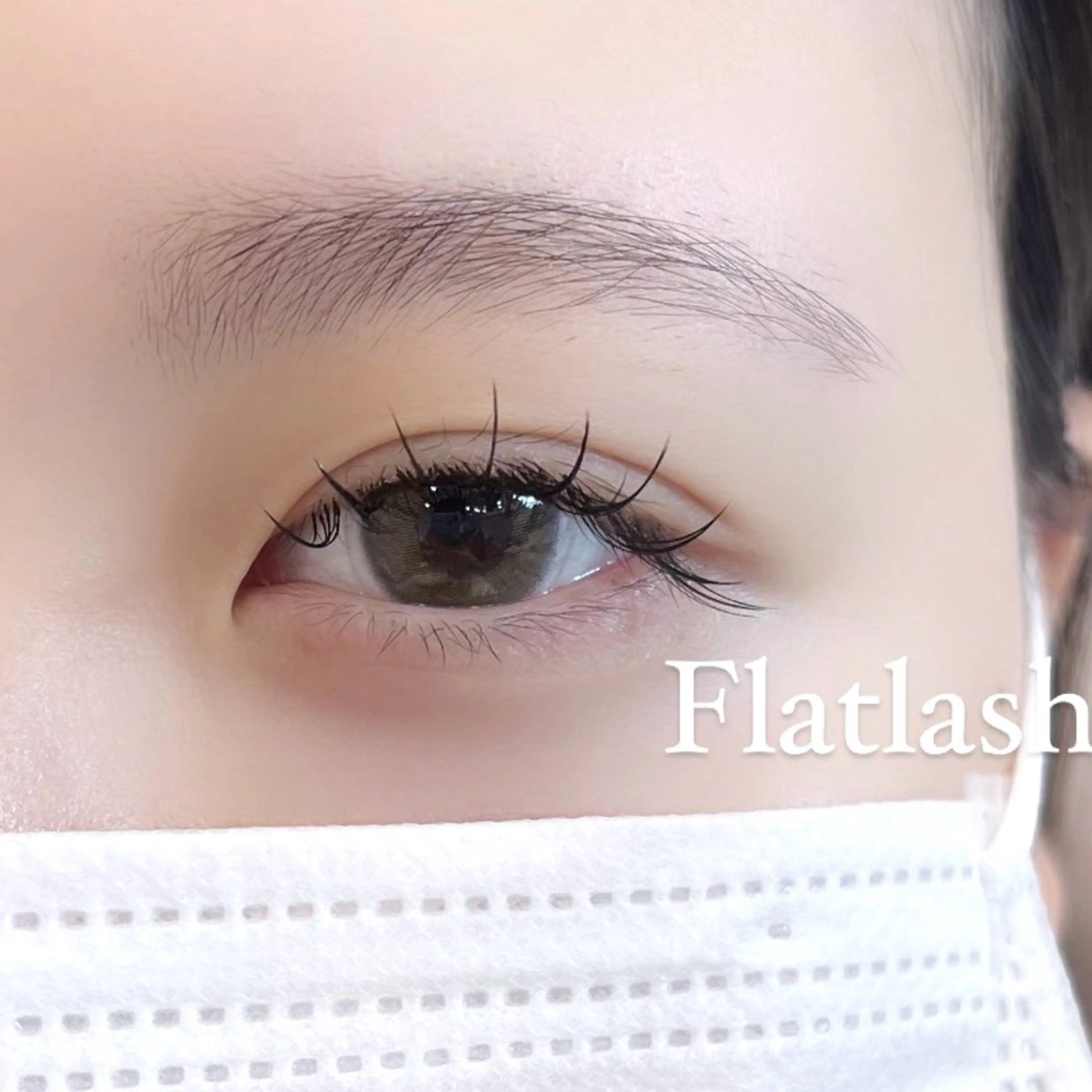 マツエク・マツパ フラットラッシュ マツエク eyelist yuukaのマツエク・マツパデザイン