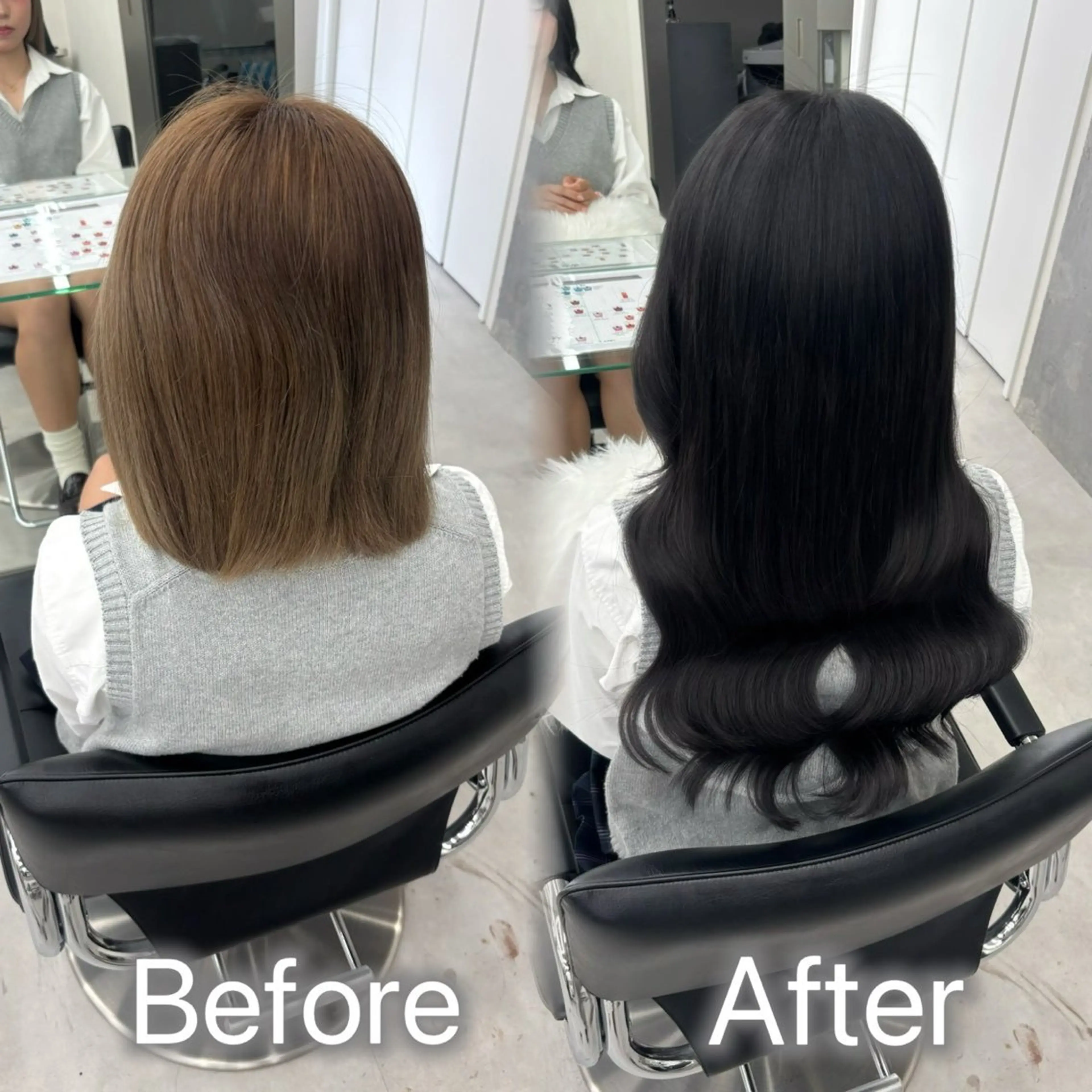 ロング シールエクステ エクステ エクステ 横浜 エクステ🎀/ アレンジ🌙┊︎もものヘアスタイル