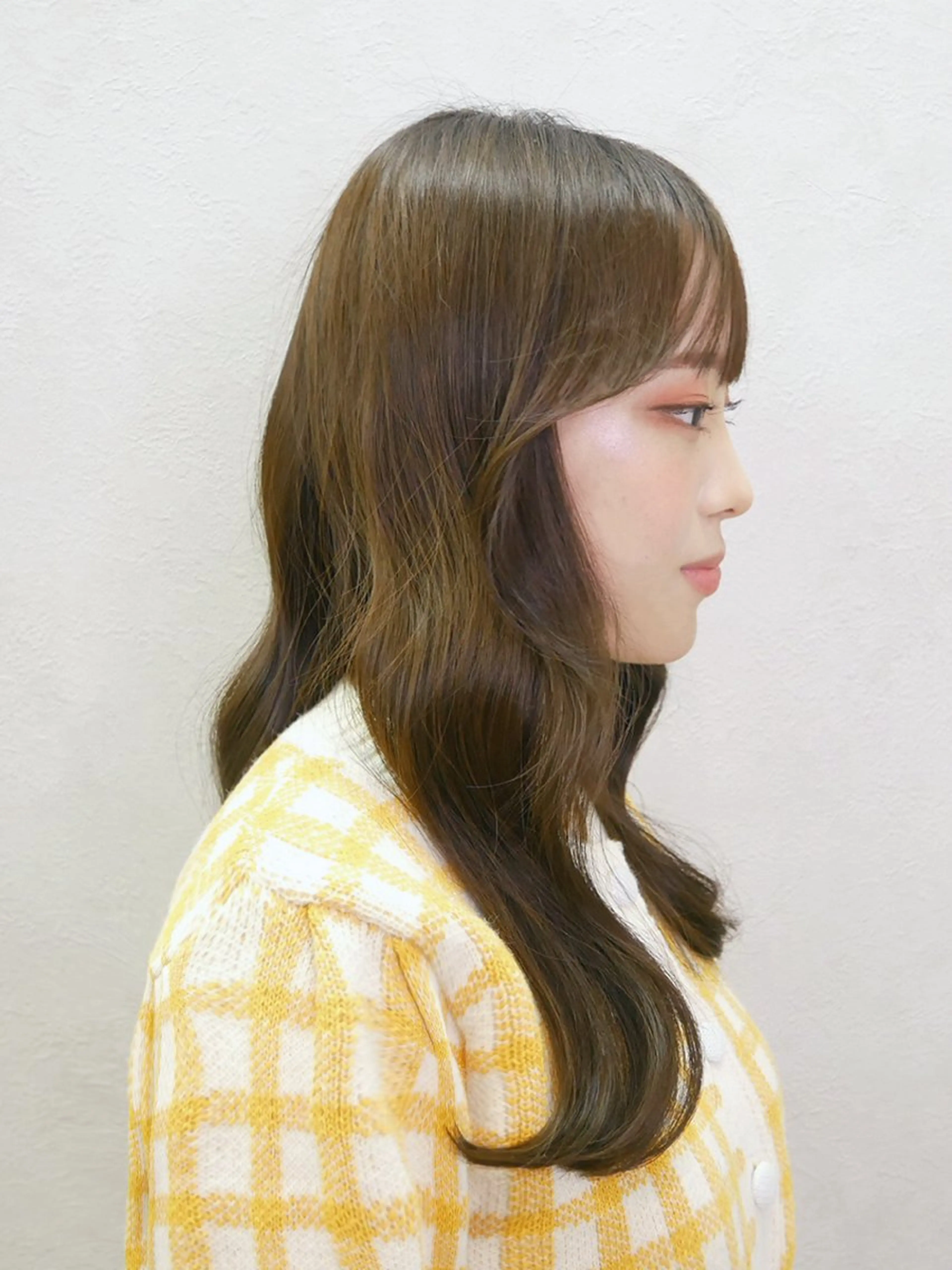 ロング カラー ブリーチ 透明感カラー ダブルカラー ブリーチなしカラー 顔まわりレイヤー 大人レイヤー& 透明感カラー💄のヘアスタイル