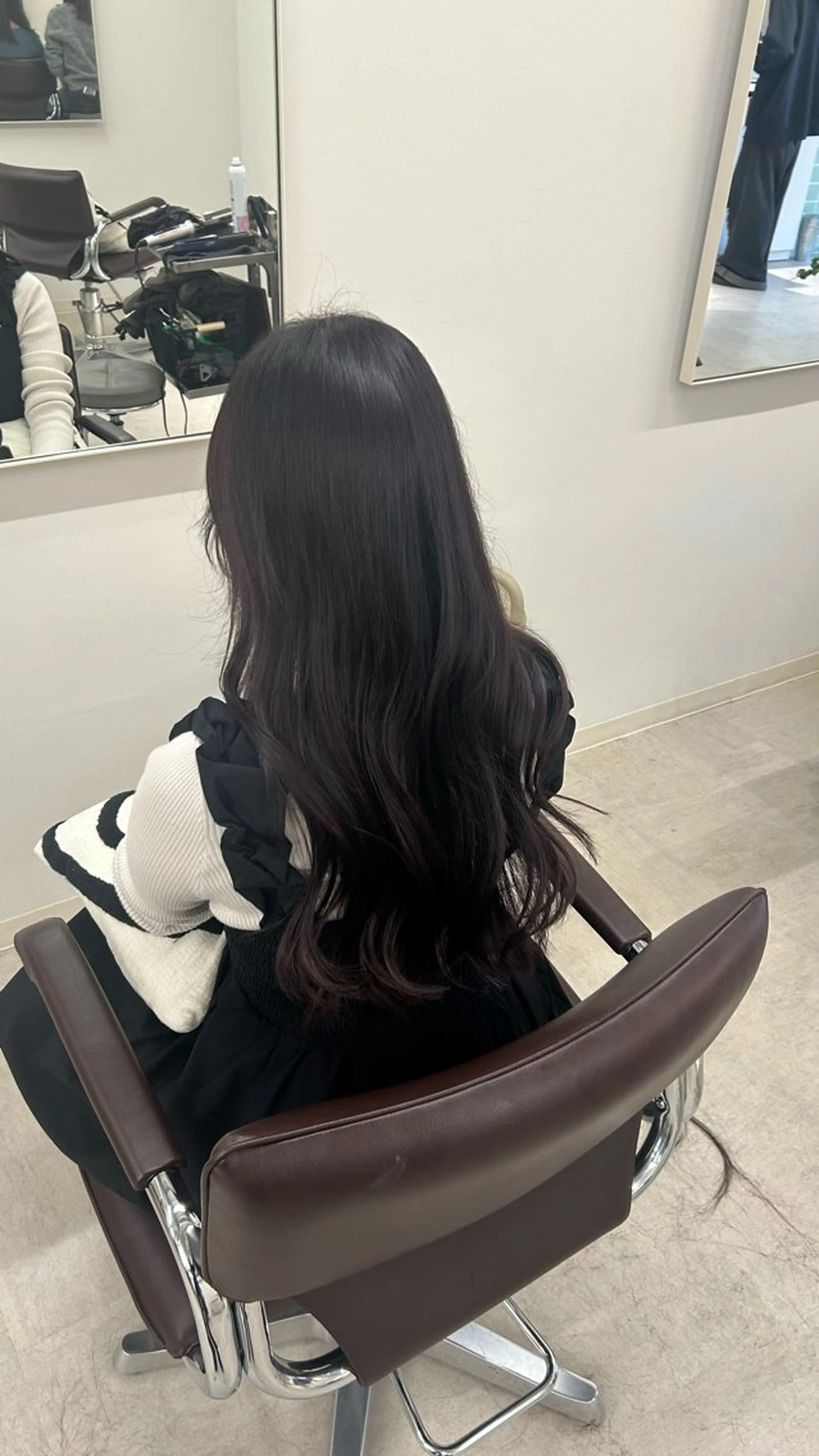 ロング ヘアカラー トリートメント 艶カラー/髪質改善 /HANAのヘアスタイル