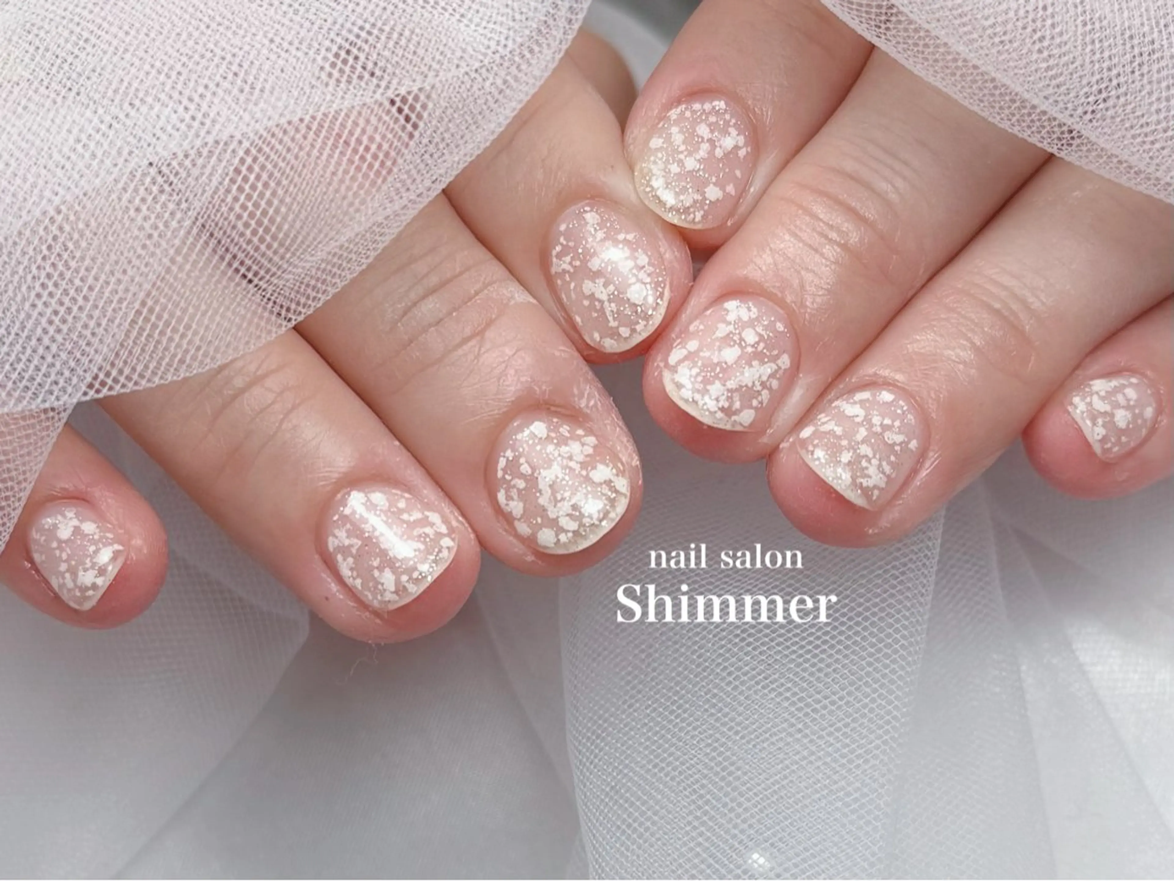 ネイル ハンドネイル Shimmer Risaのネイルデザイン