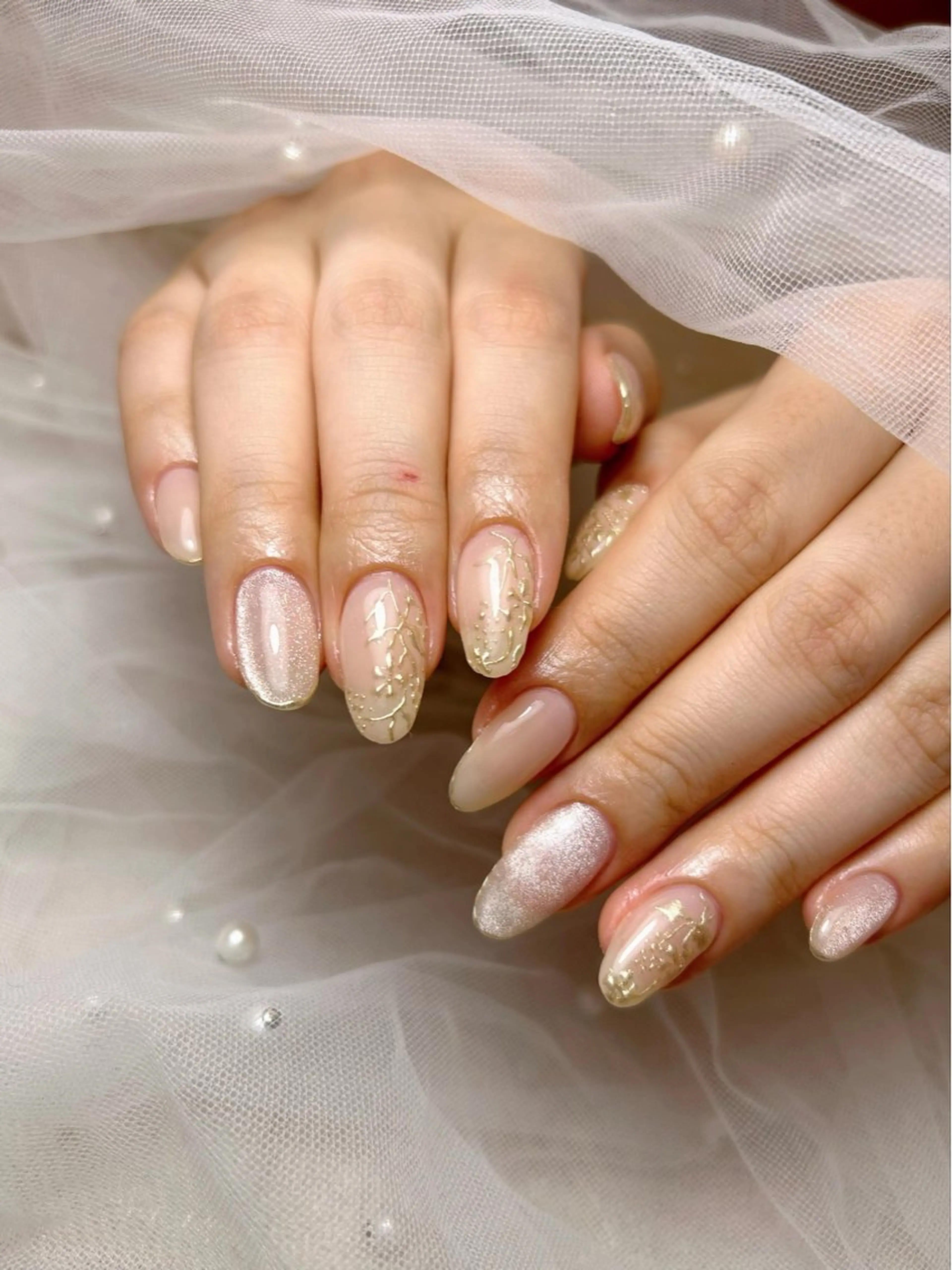 ネイル ブライダルネイル ハンドネイル nail salon 《A.sister》のネイルデザイン