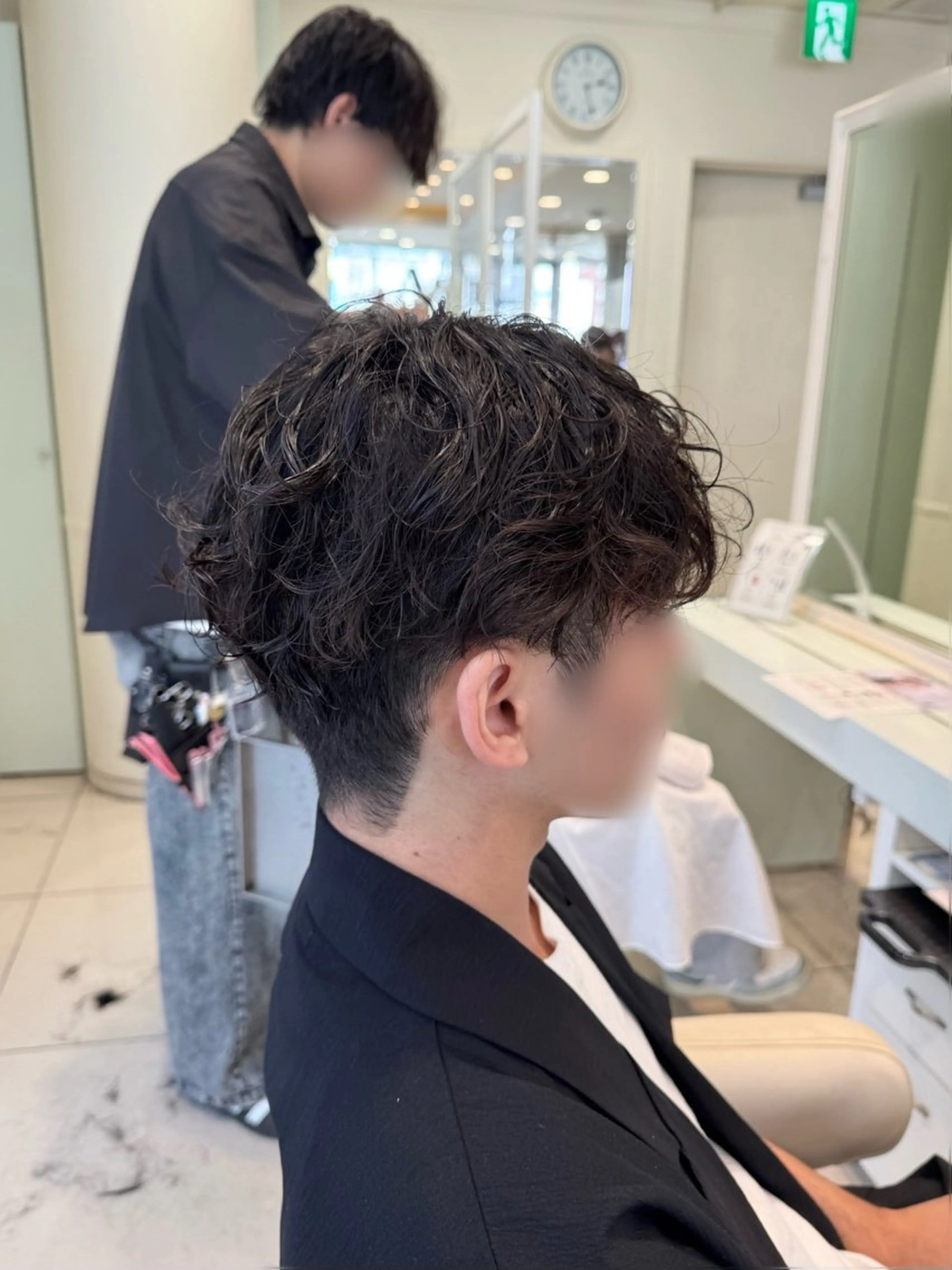 パーマ メンズ 【𝐀𝐬𝐡-池袋 】ひな 🎀💭のヘアスタイル