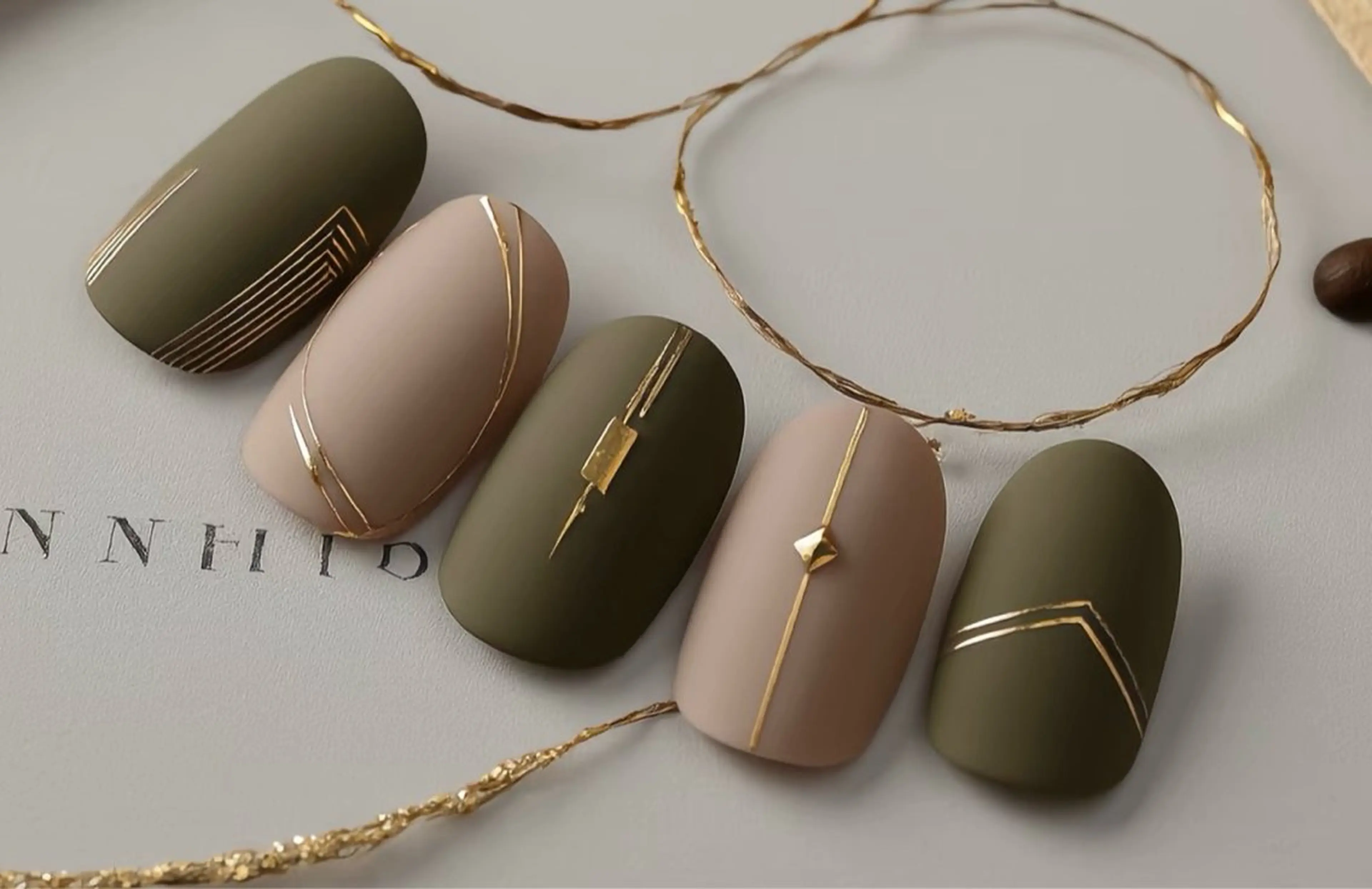 ネイル マットネイル ミラーネイル 冬ネイル ハンドネイル Maylie Nail所属・キイ サロンのネイルデザイン