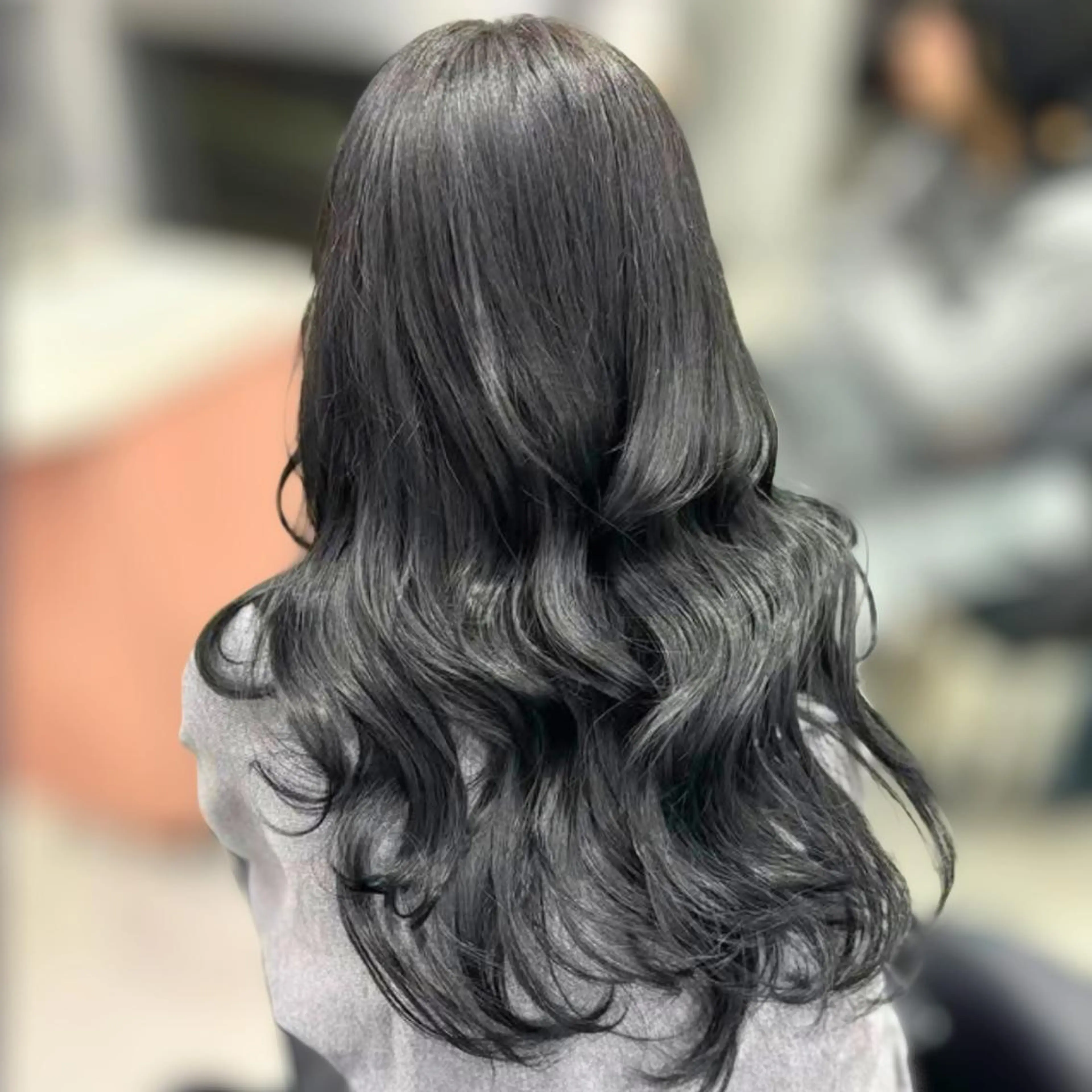 ロング カラー ベージュカラー 透明感カラー ロング ヘアカラー 顔周り🌸ジエクト 🌸濱吉優希🌸のヘアスタイル