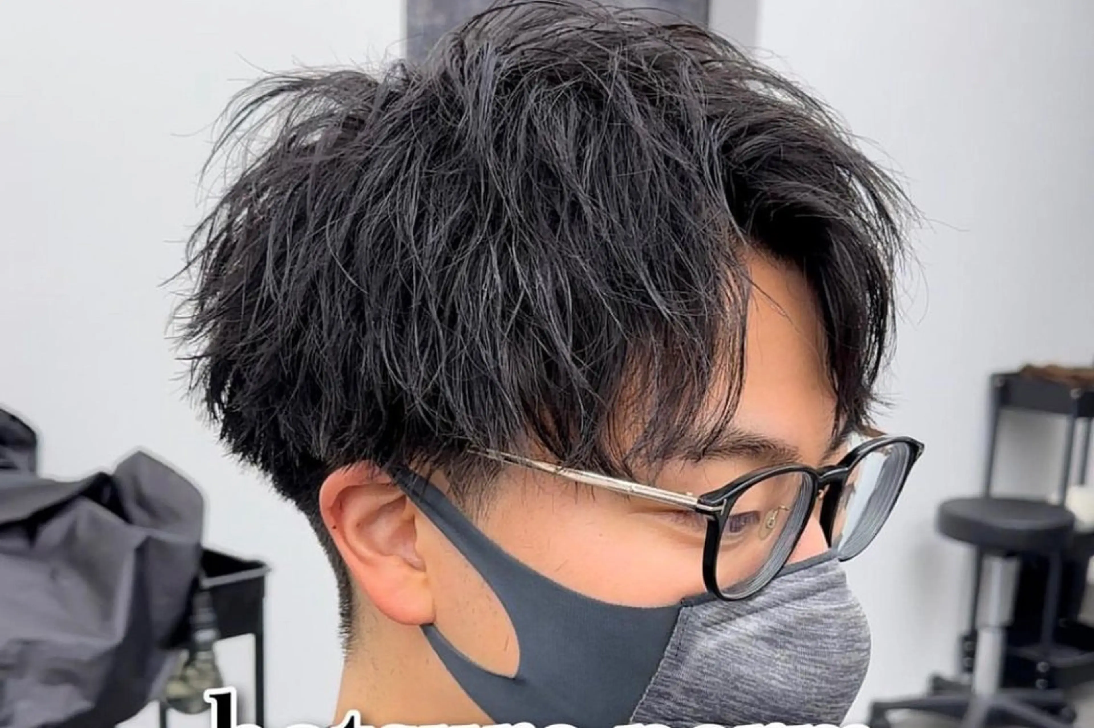 men'sカットの写真