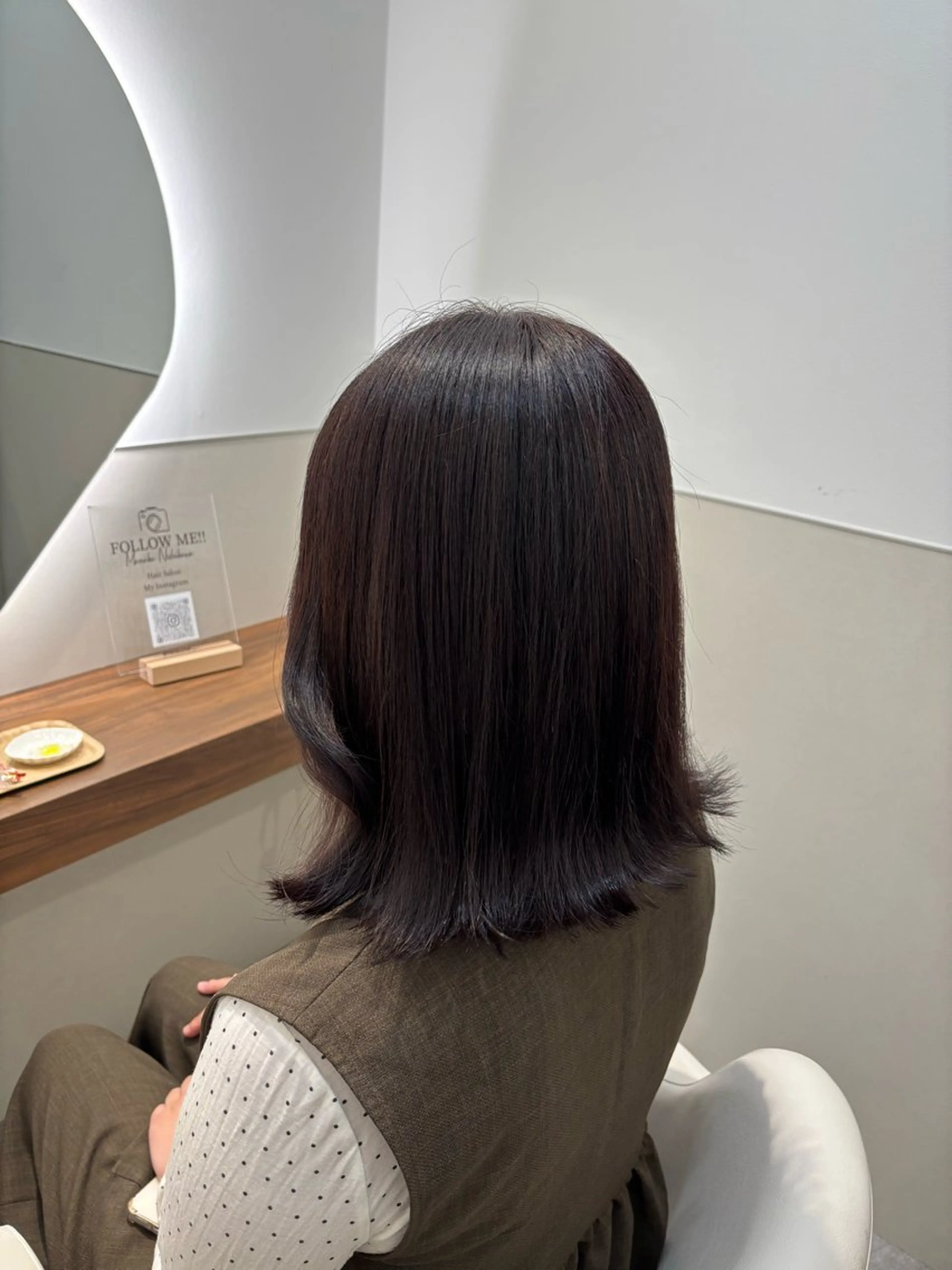 ミディアム カラー カット ヘアカラー SALOWIN / manaka 🪽のヘアスタイル