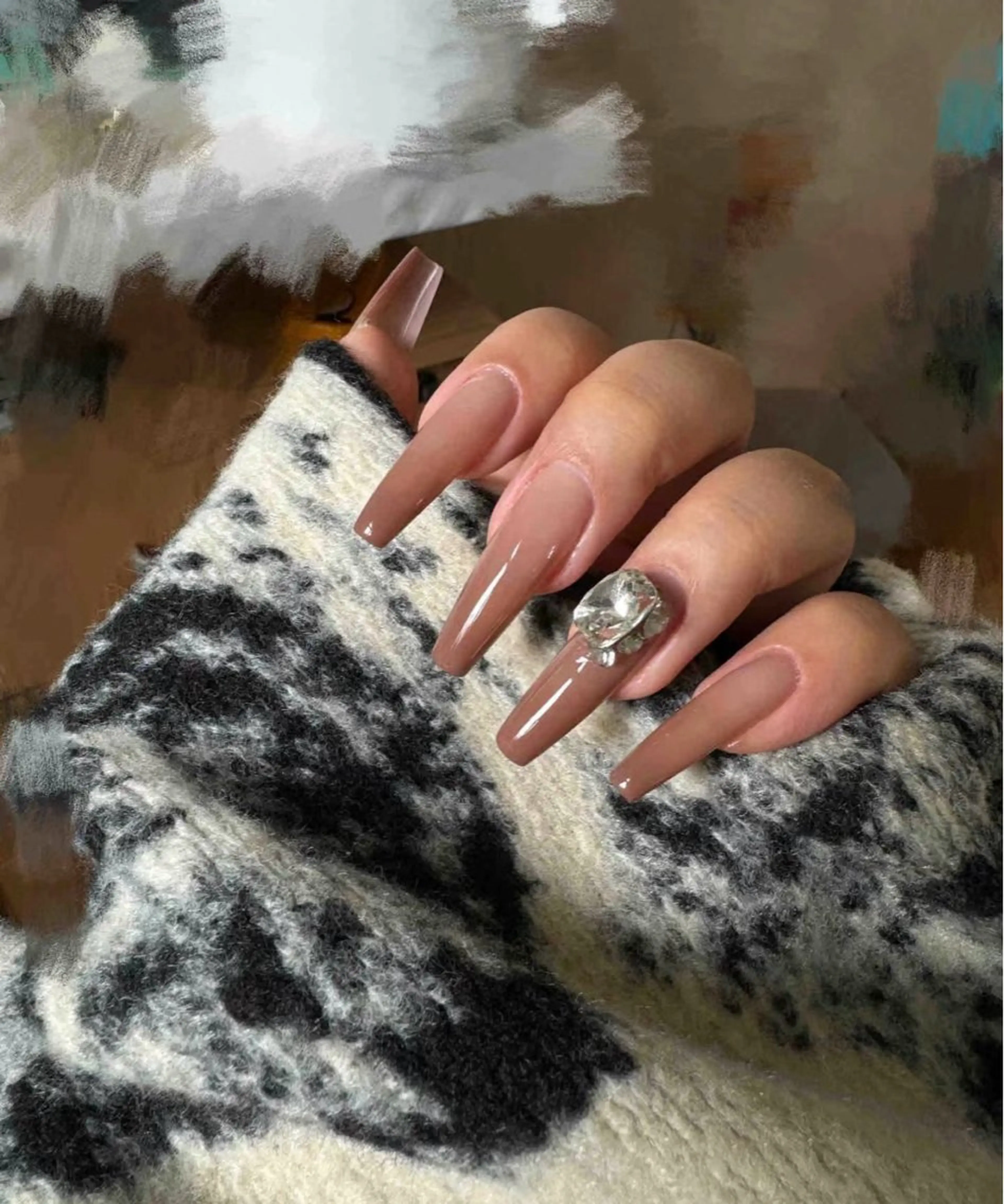 ネイル グラデーション ネイルチップ EE.Nail所属・FuFu.Nail 2️⃣番のネイルデザイン