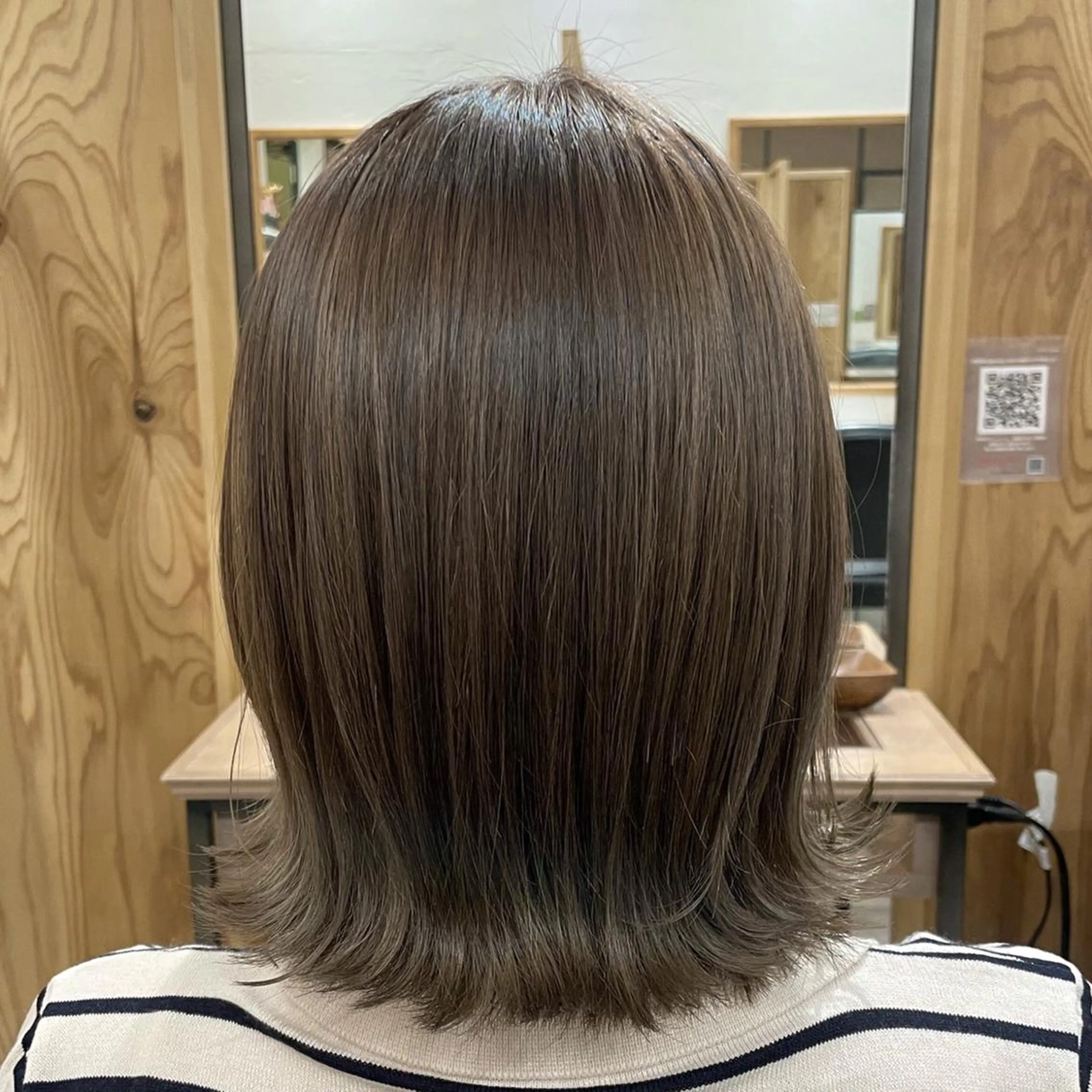 ミディアム カラー FERIA梅田🖤 透明感カラー🎀のヘアスタイル