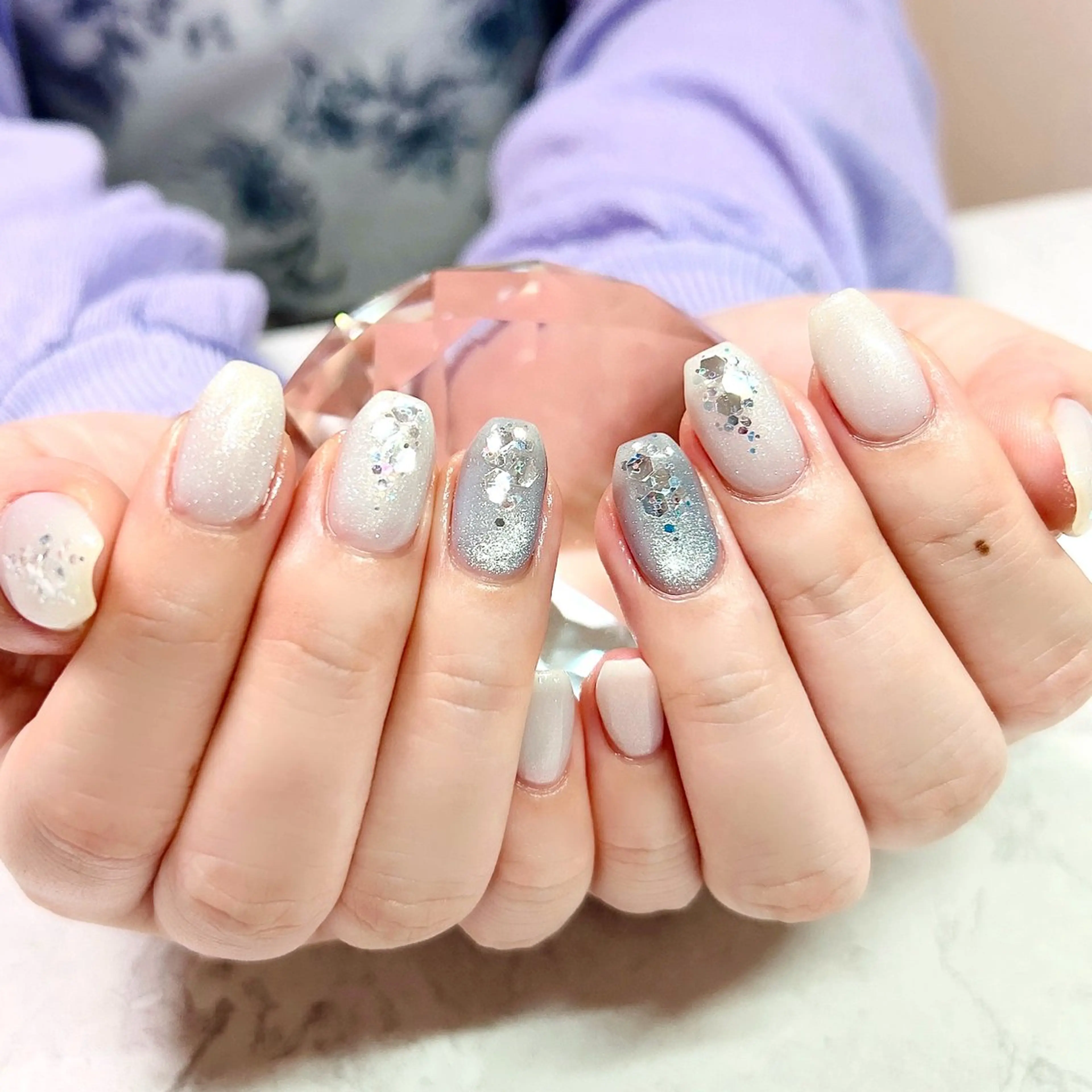 ネイル シンプルネイル private salon Reiのネイルデザイン