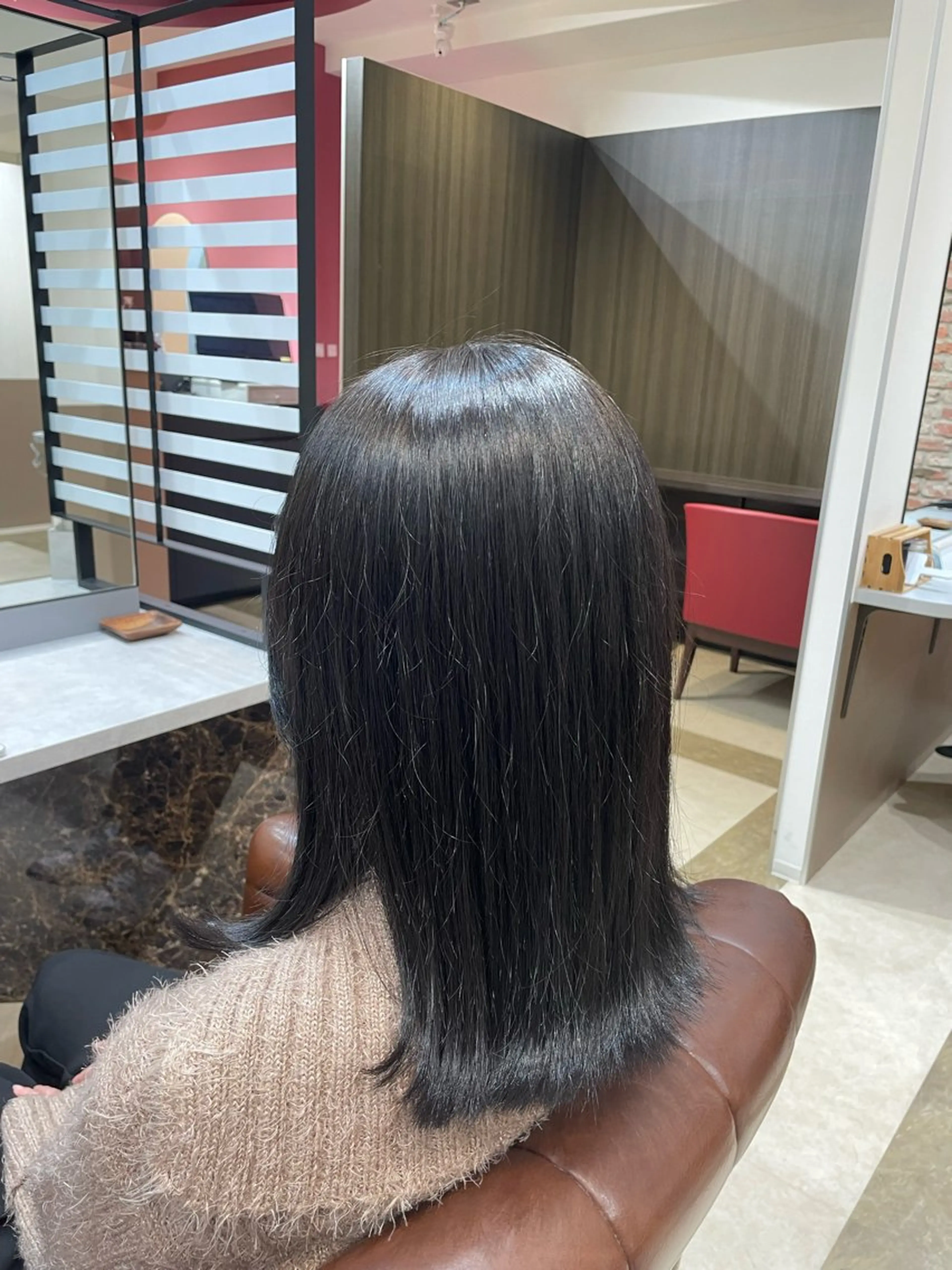 ミディアム 🧸顔周りカット /透明感🎀のヘアスタイル