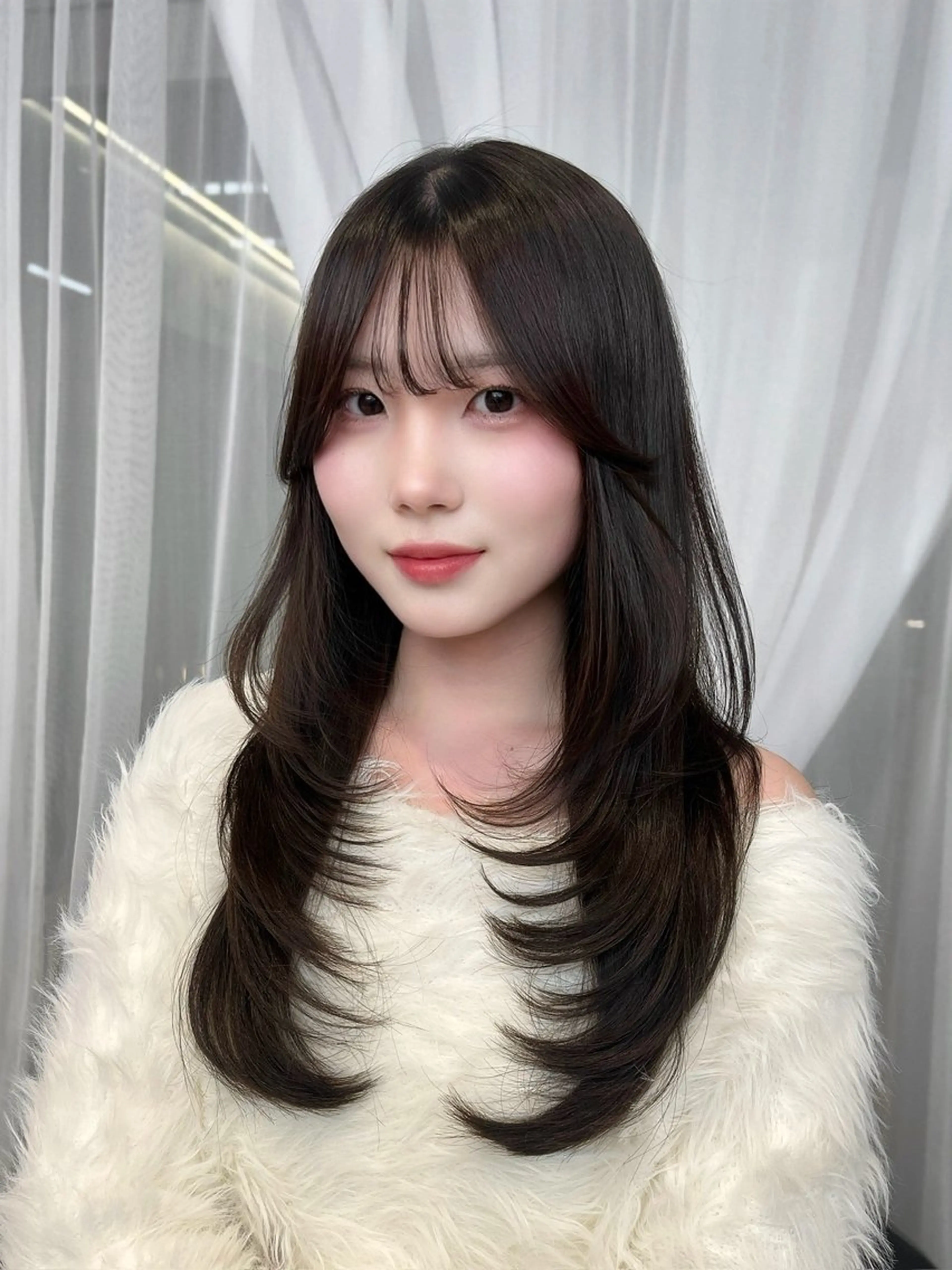 ロング のあ/カットモデル/ 縮毛矯正モデルのヘアスタイル