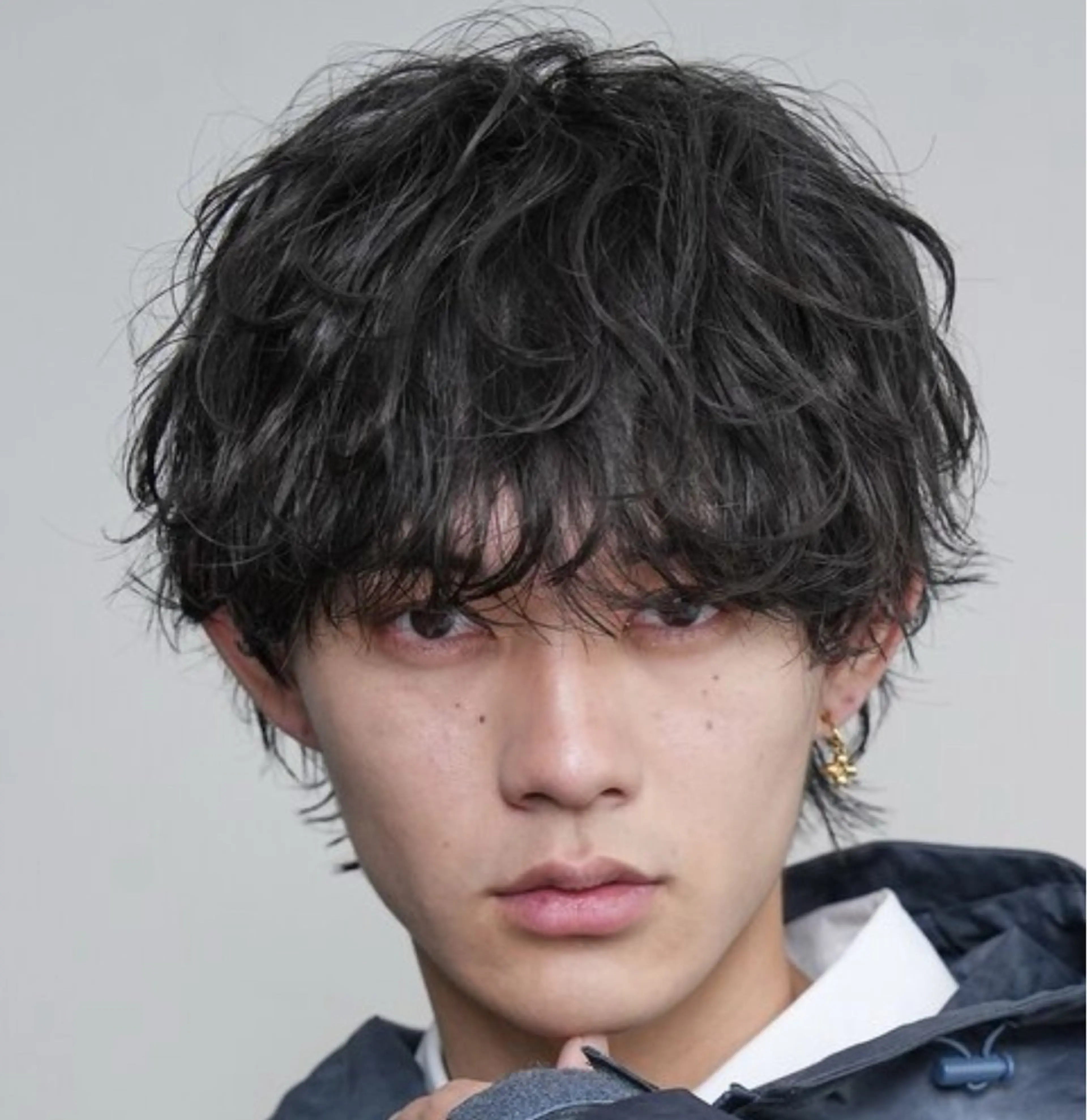 パーマ メンズ センターパート マッシュ メンズパーマ プードルパーマ メンズツイストパーマ カット パーマ トリートメント 仙台フェザーパーマ/ fifth/遠藤楓雅のヘアスタイル
