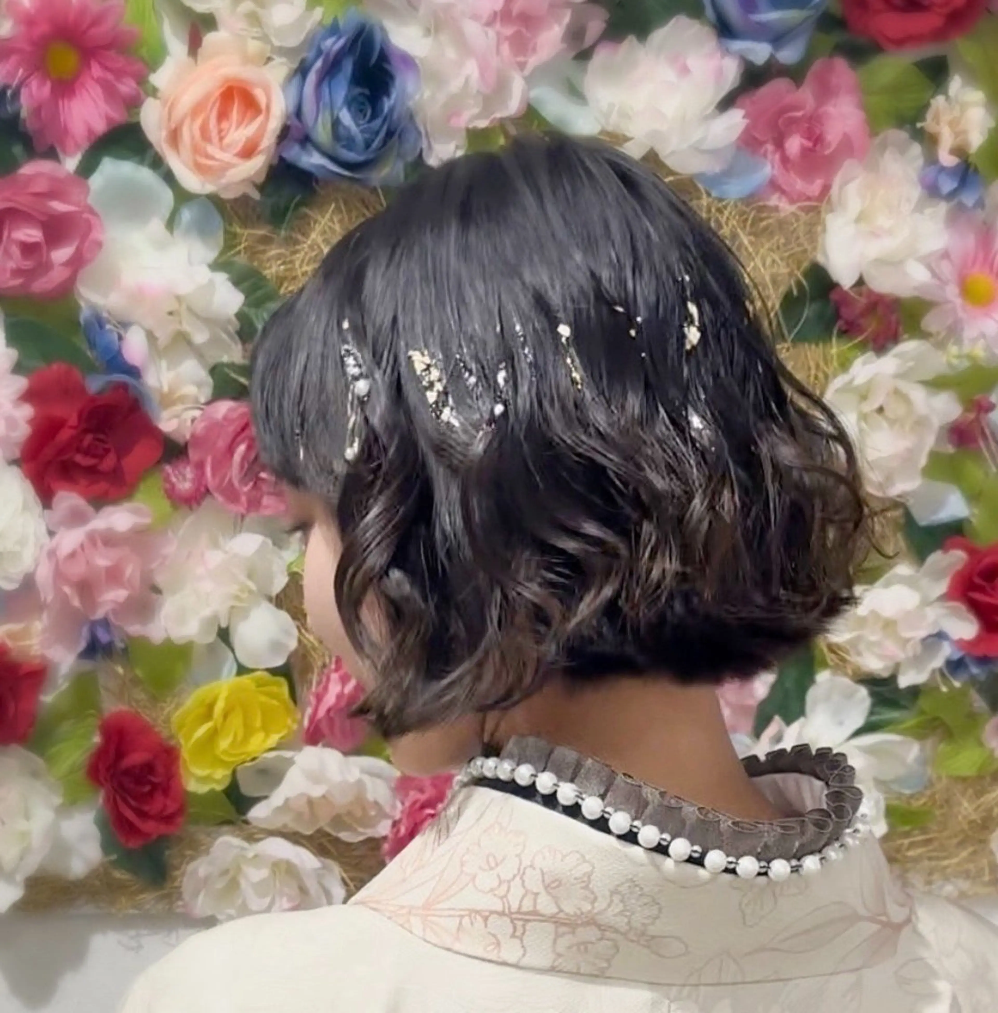 ミディアム ヘアアレンジ ボブ 着付け Hair/Make- up❤︎saOsaのヘアスタイル