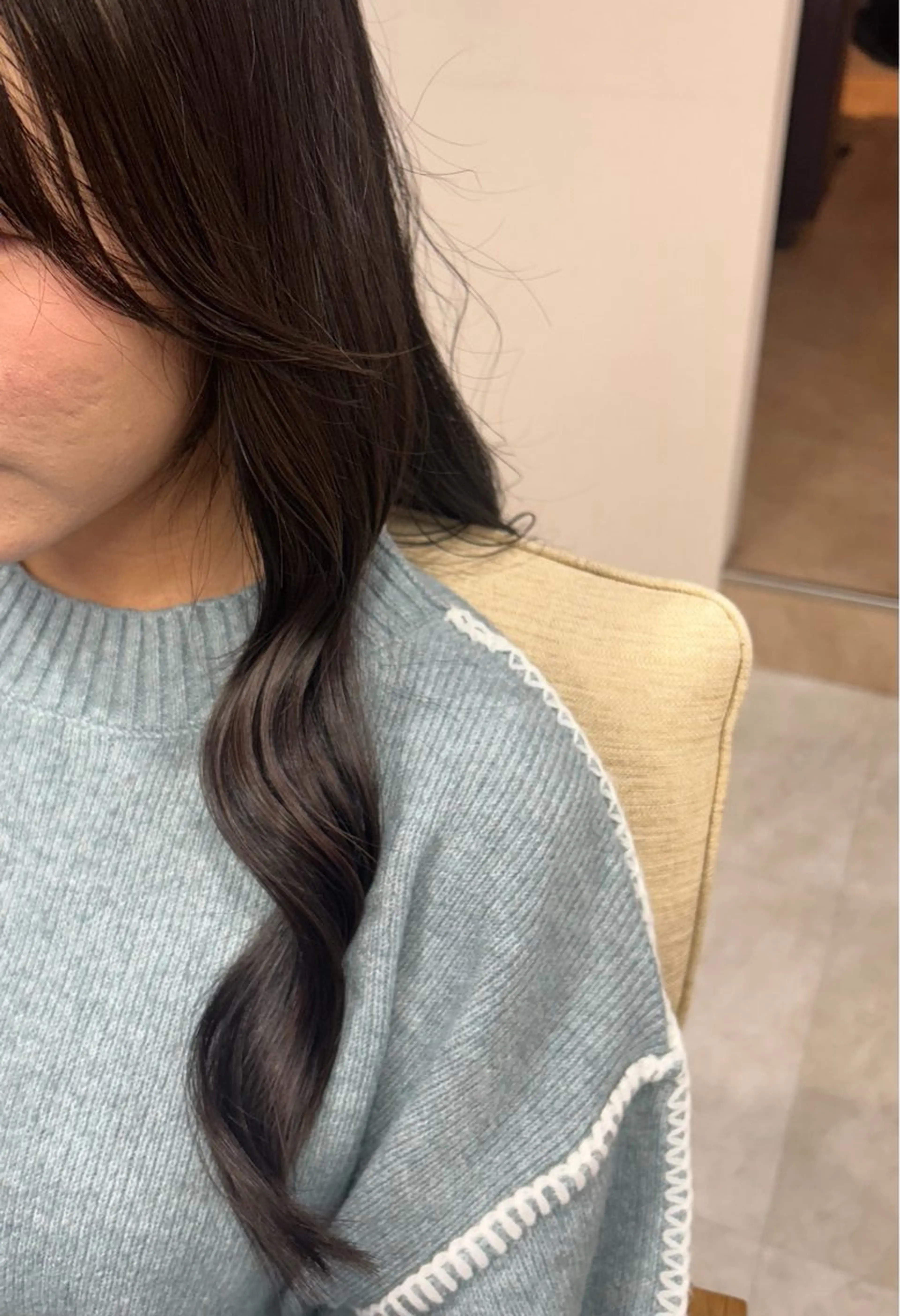 ロング ヘアアレンジ ヨシンモリ 韓国風ヘア カット ヘアカラー 韓国￤ボブ￤レイヤー 🍒Akane🍒のヘアスタイル