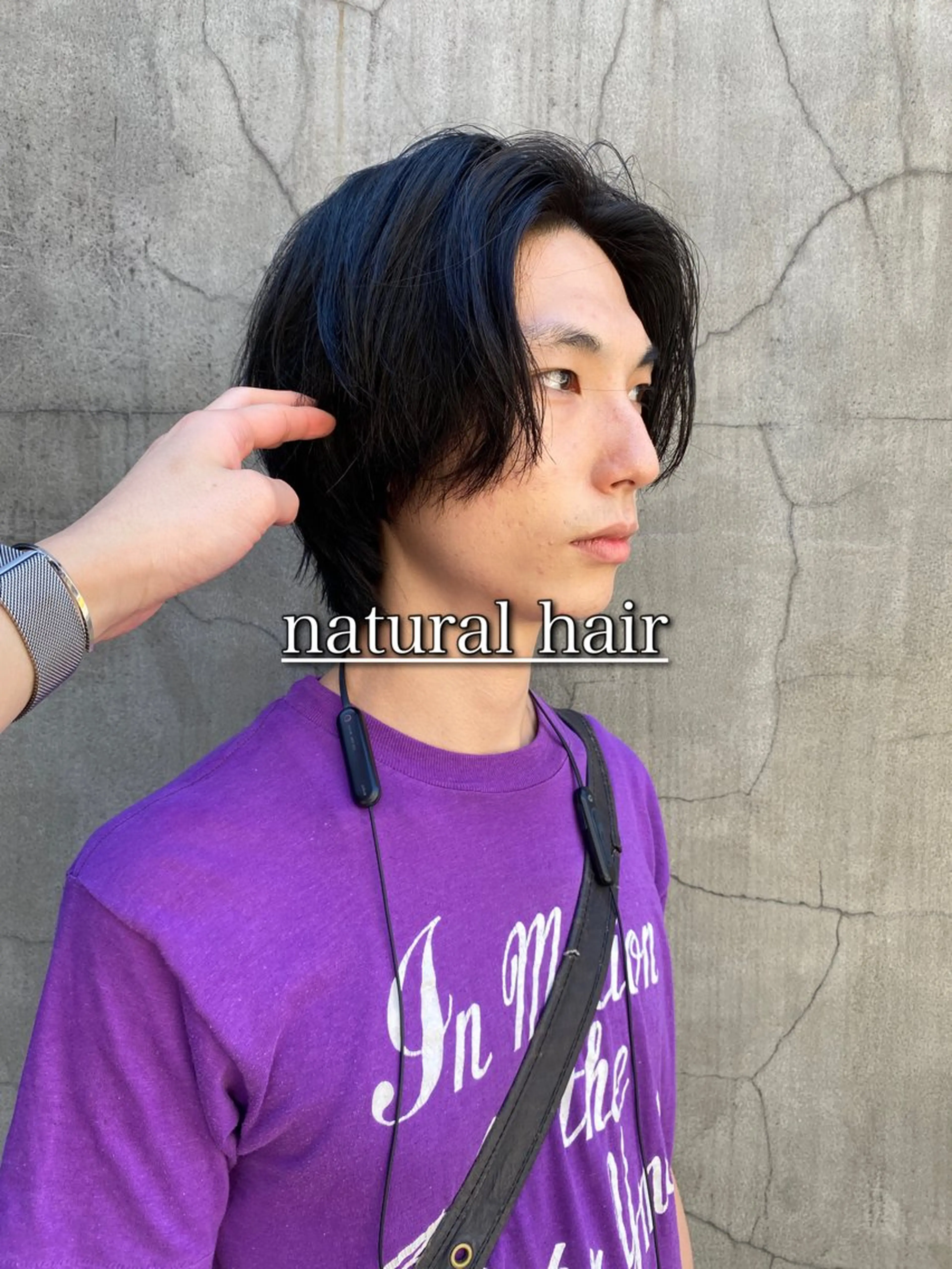 ミディアム メンズ カット トリートメント メンズヘア/パーマ/ SHOUTOのヘアスタイル