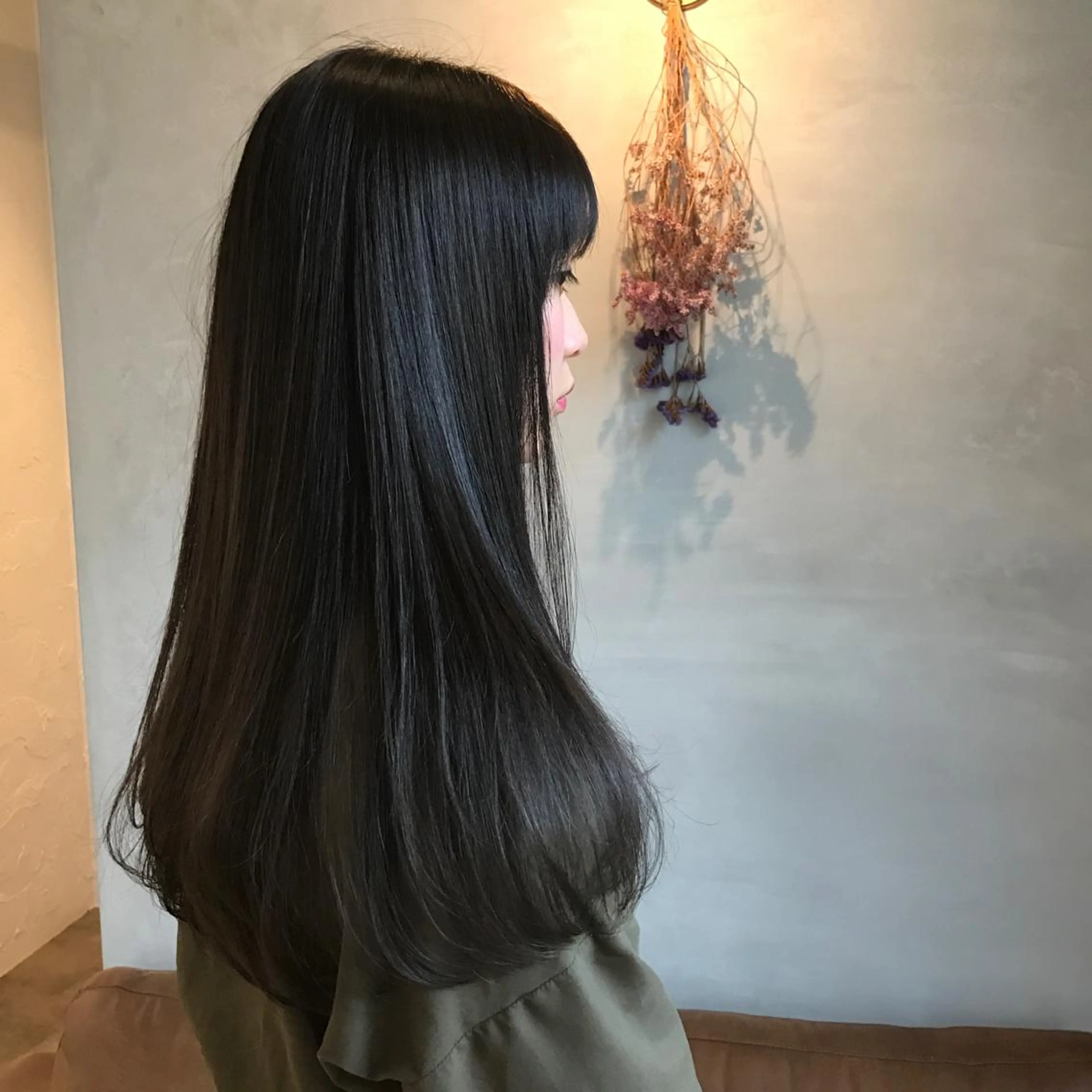ロング カラー パーマ ストレートパーマ クドウレイ fifth渋谷のヘアスタイル