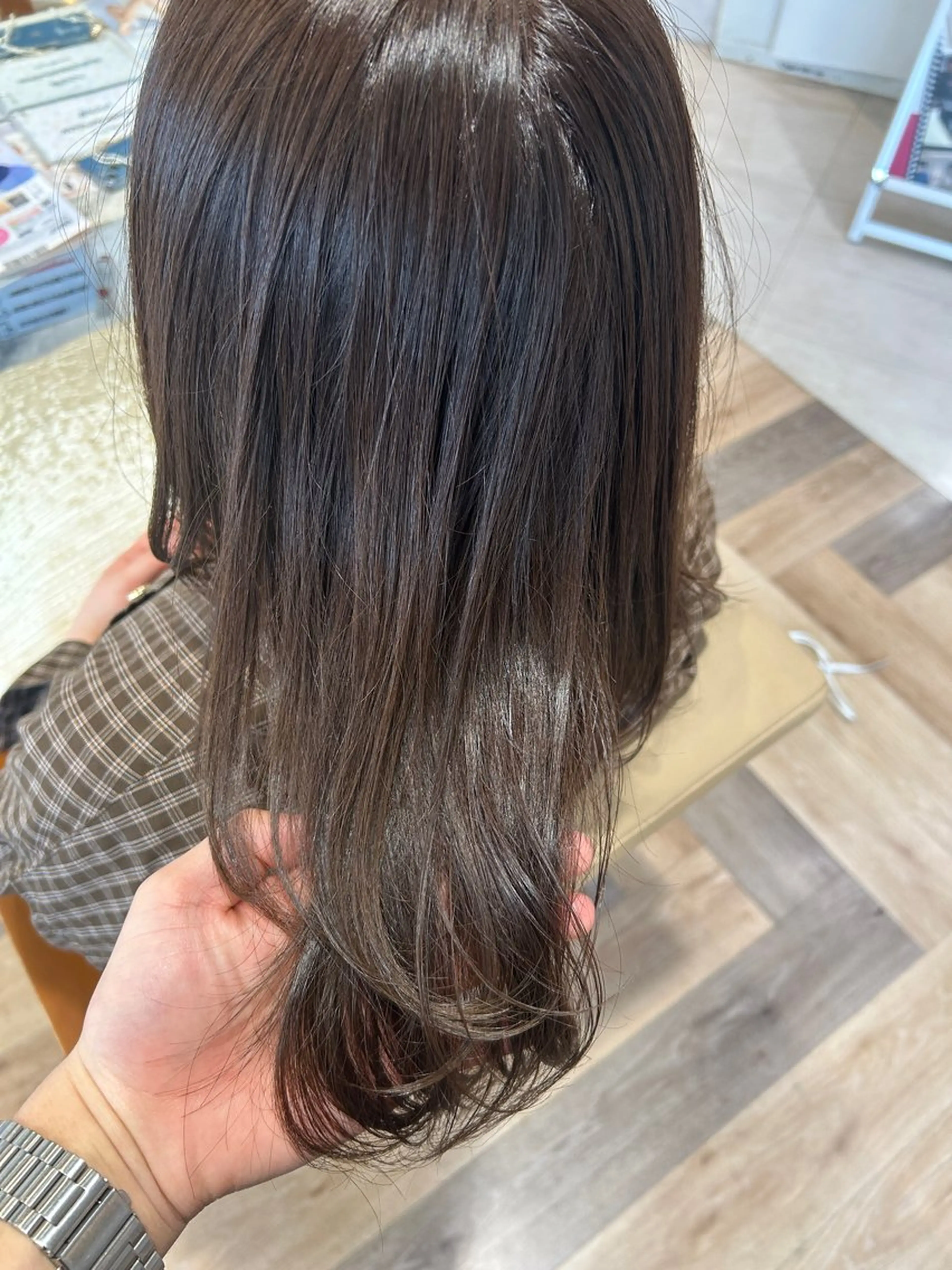 ロング カラー 透明感カラー カット ヘアカラー 野田阪神/レイヤー/ ハイライト/yuuのヘアスタイル