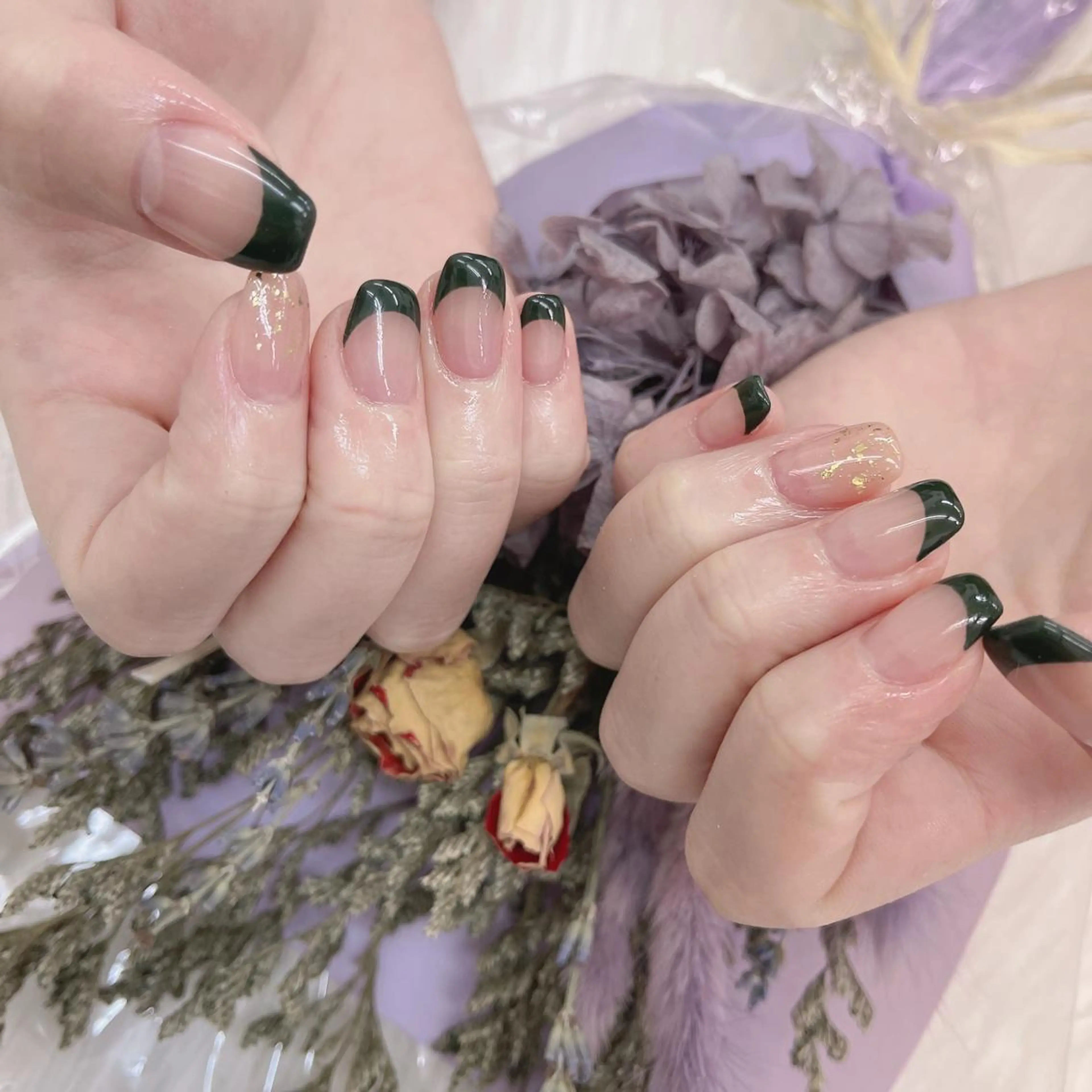 ネイル 🦋ネイルサロン ブラン🌈ゆりのネイルデザイン