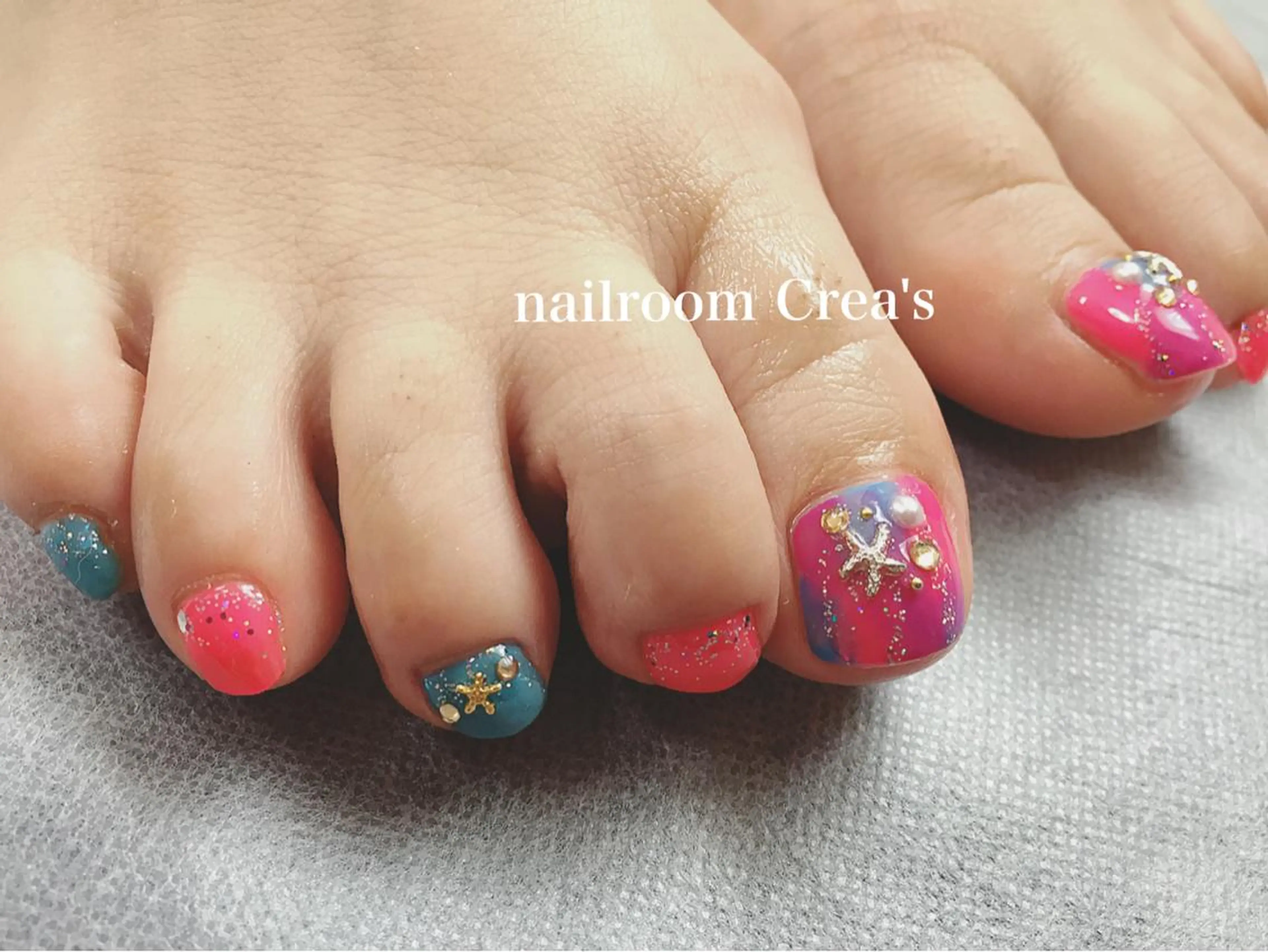 ネイル ニュアンスネイル nailroom Crea'sのネイルデザイン