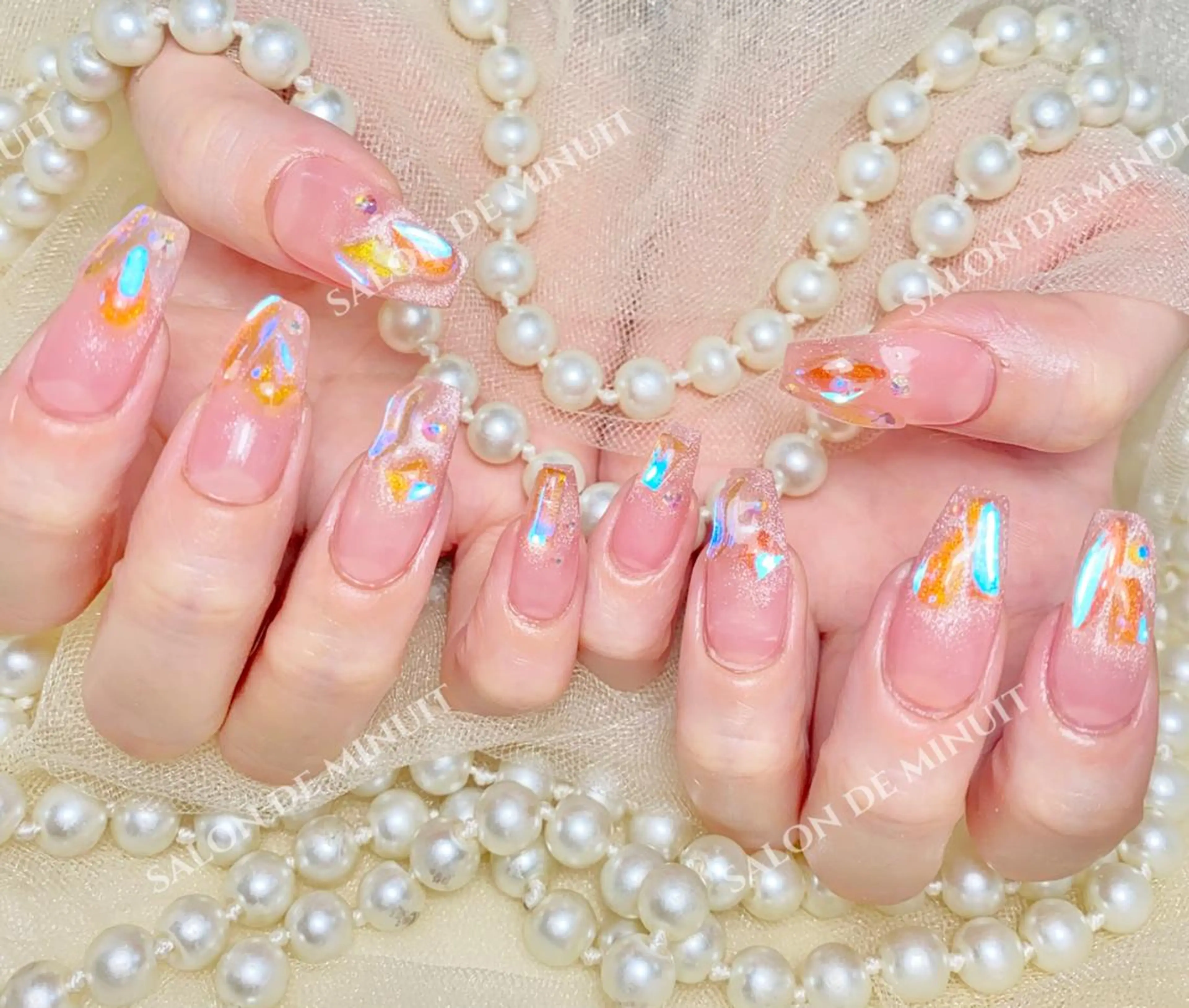 🎀画像持込OK【Hand】持ち込みデザイン150分やり放題9800(時間内でデザイン、パーツ何でもok)🎀の写真