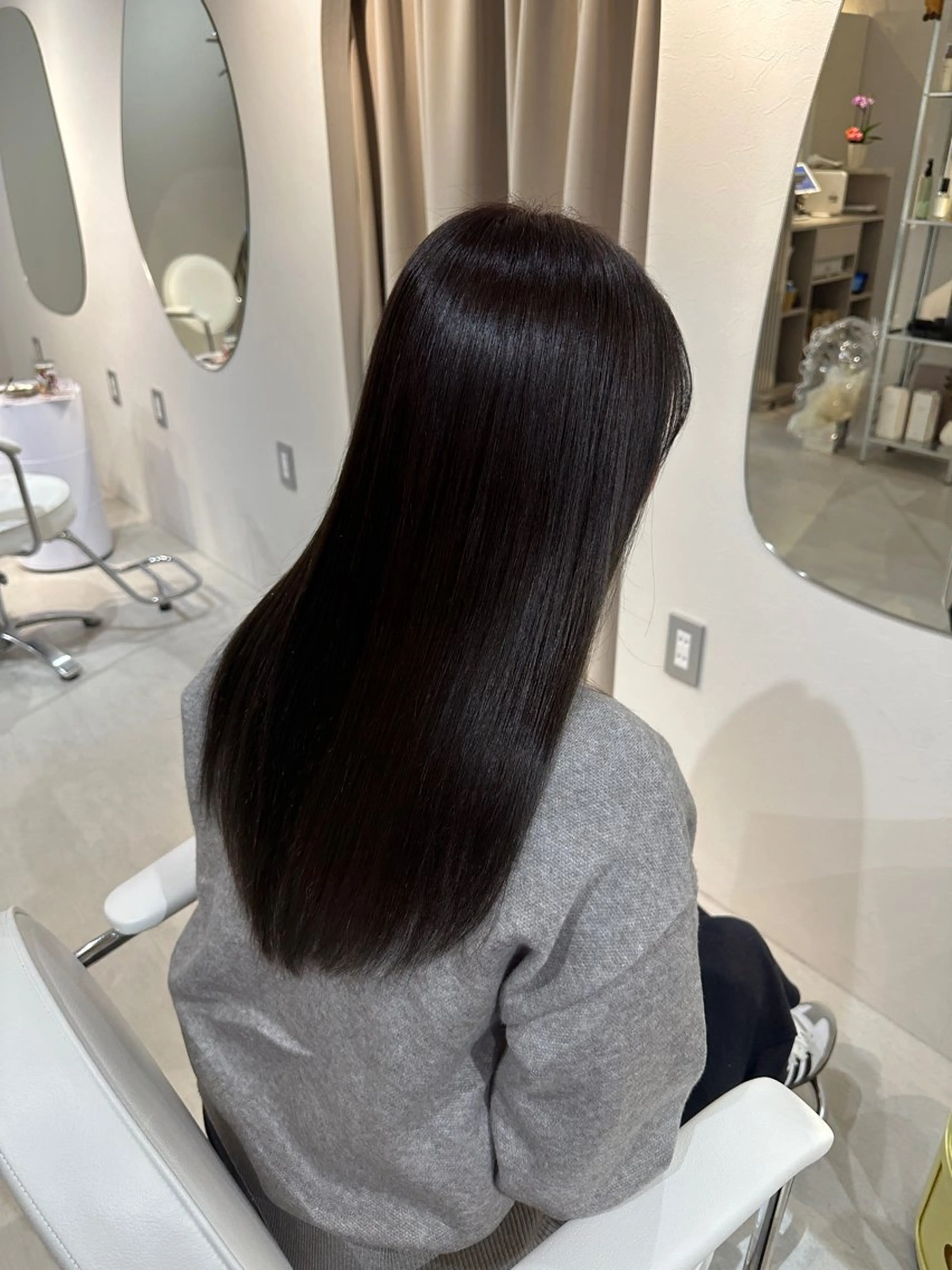 カラー カット ヘアカラー トリートメント 本町/新町/心斎橋 透明感カラーSANCのヘアスタイル