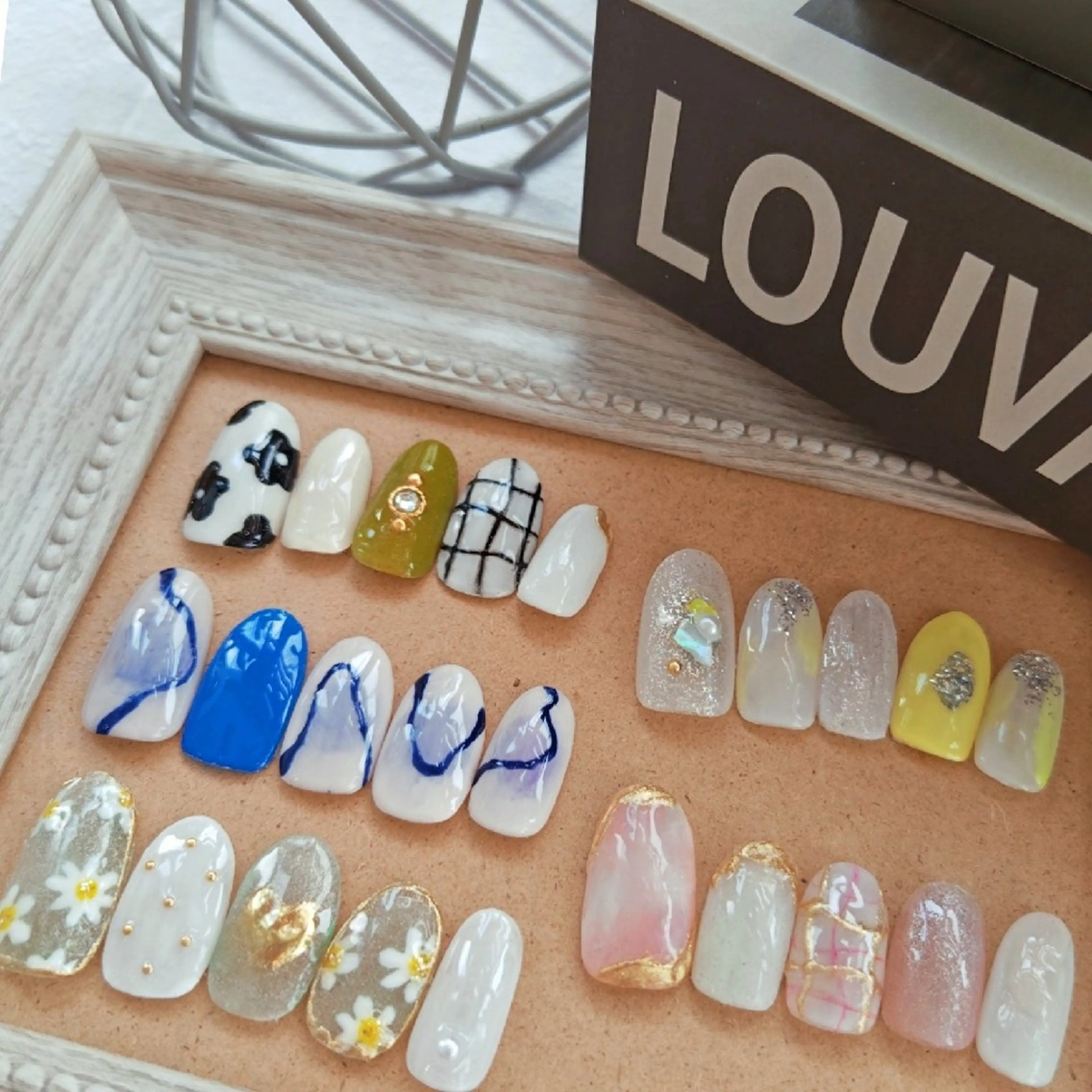 ネイル ハート マグネットネイル ミラーネイル ニュアンスネイル ぷっくりネイル ハンドネイル felicita服部店所属・felicita fumi♡のネイルデザイン