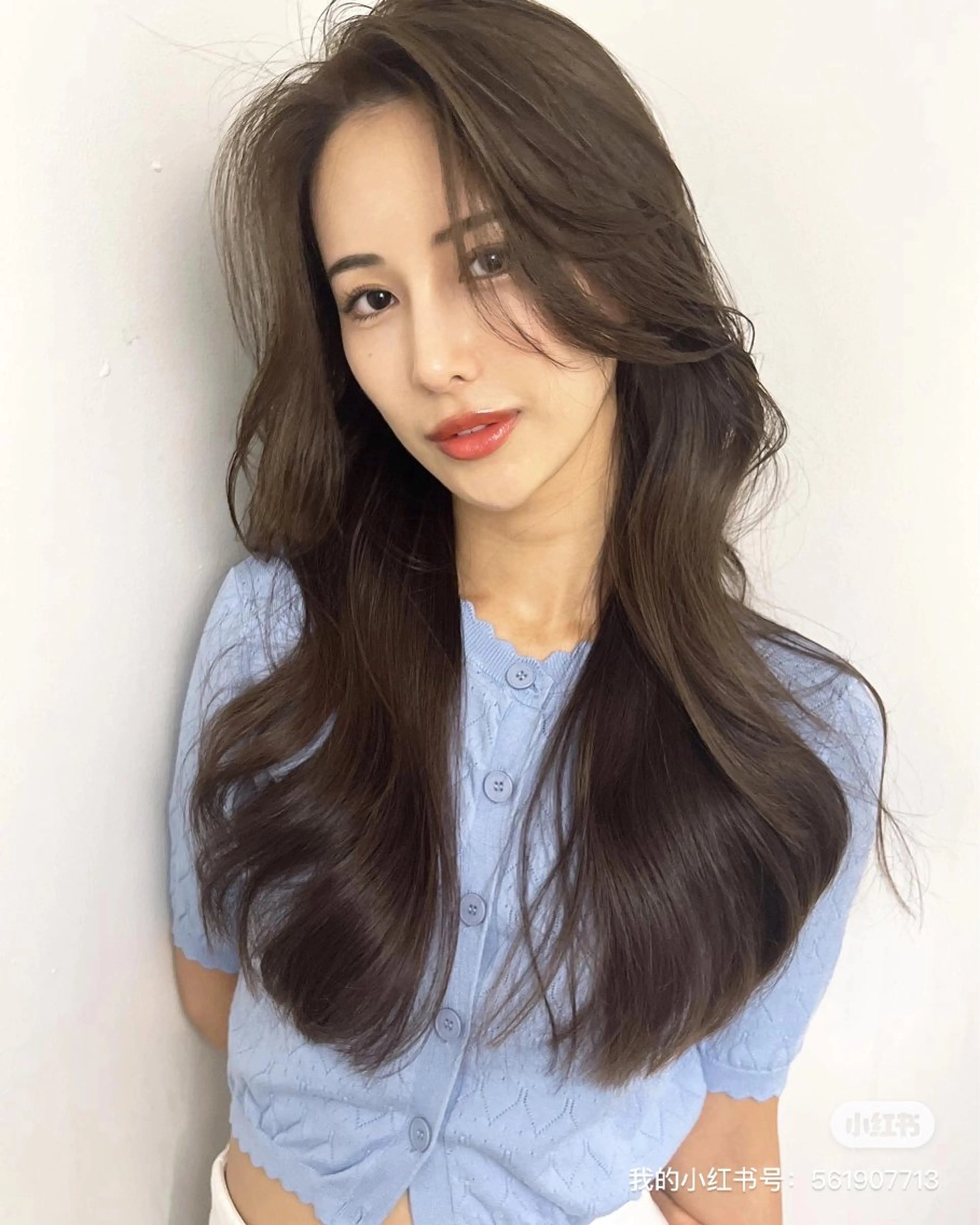 ロング カラー 🇨🇳ワンホンヘア 下田鉄也のヘアスタイル