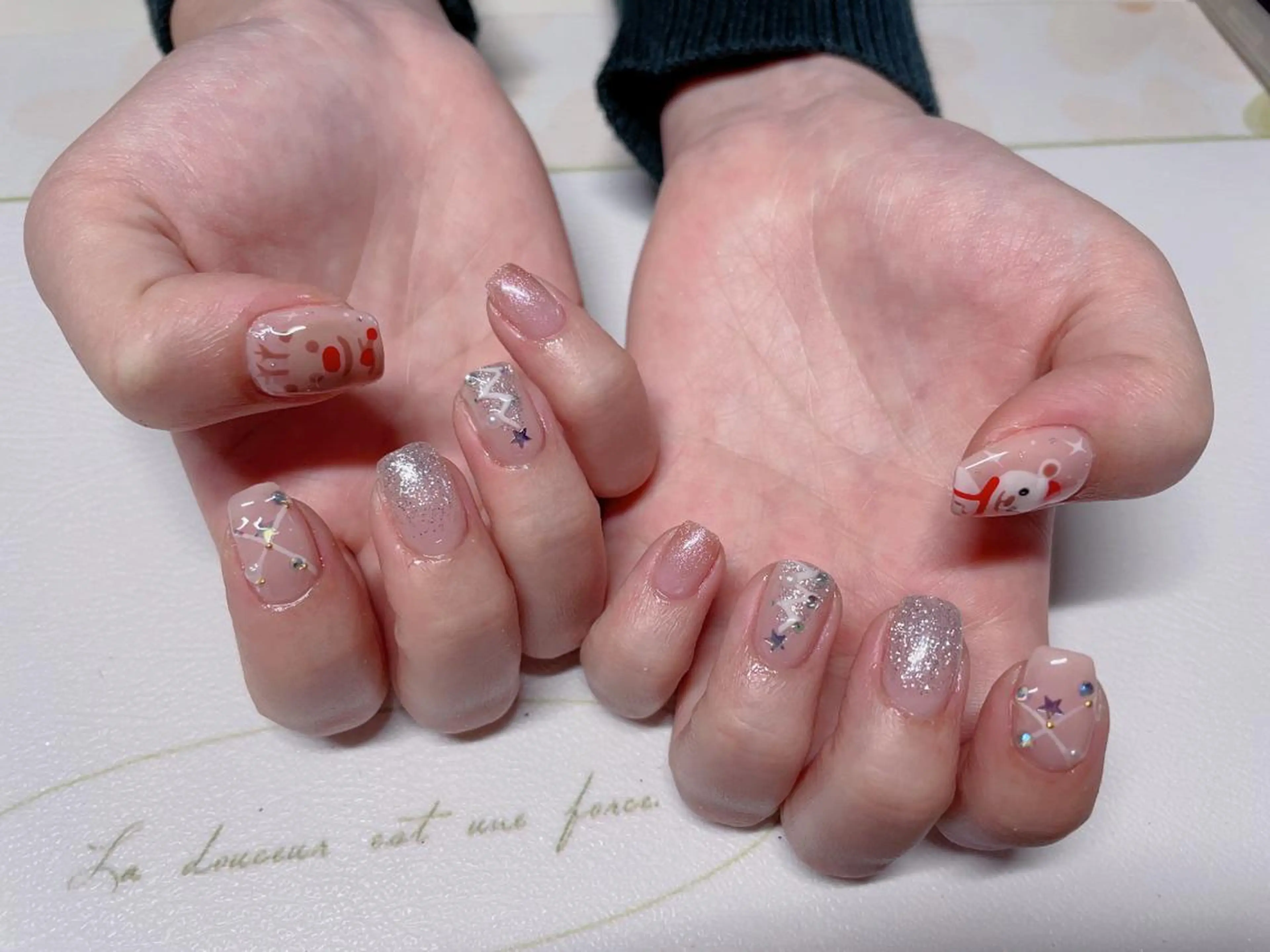 ネイル 冬ネイル クリスマス エン Nail salonのネイルデザイン