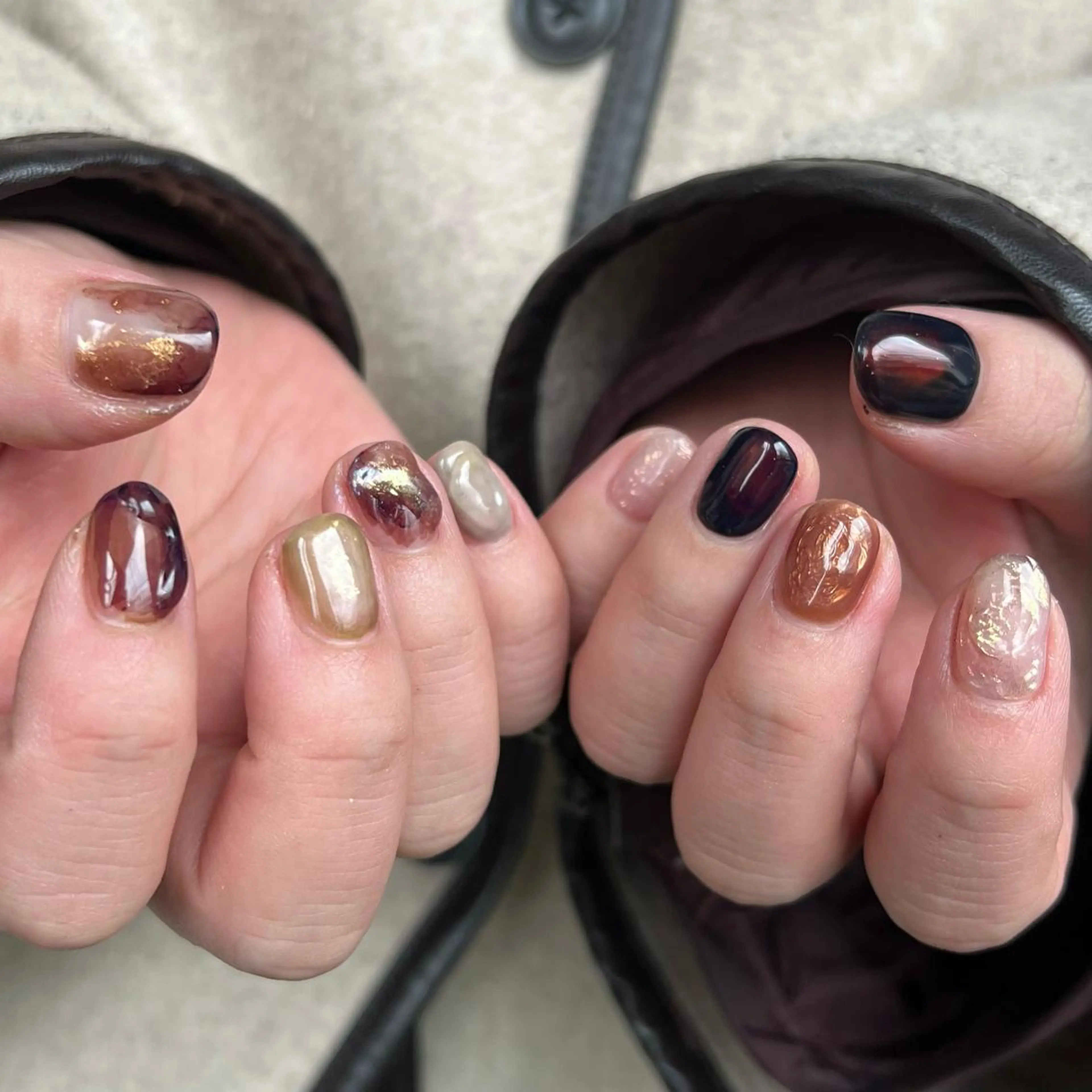 ネイル ハンドネイル nuás nailのネイルデザイン