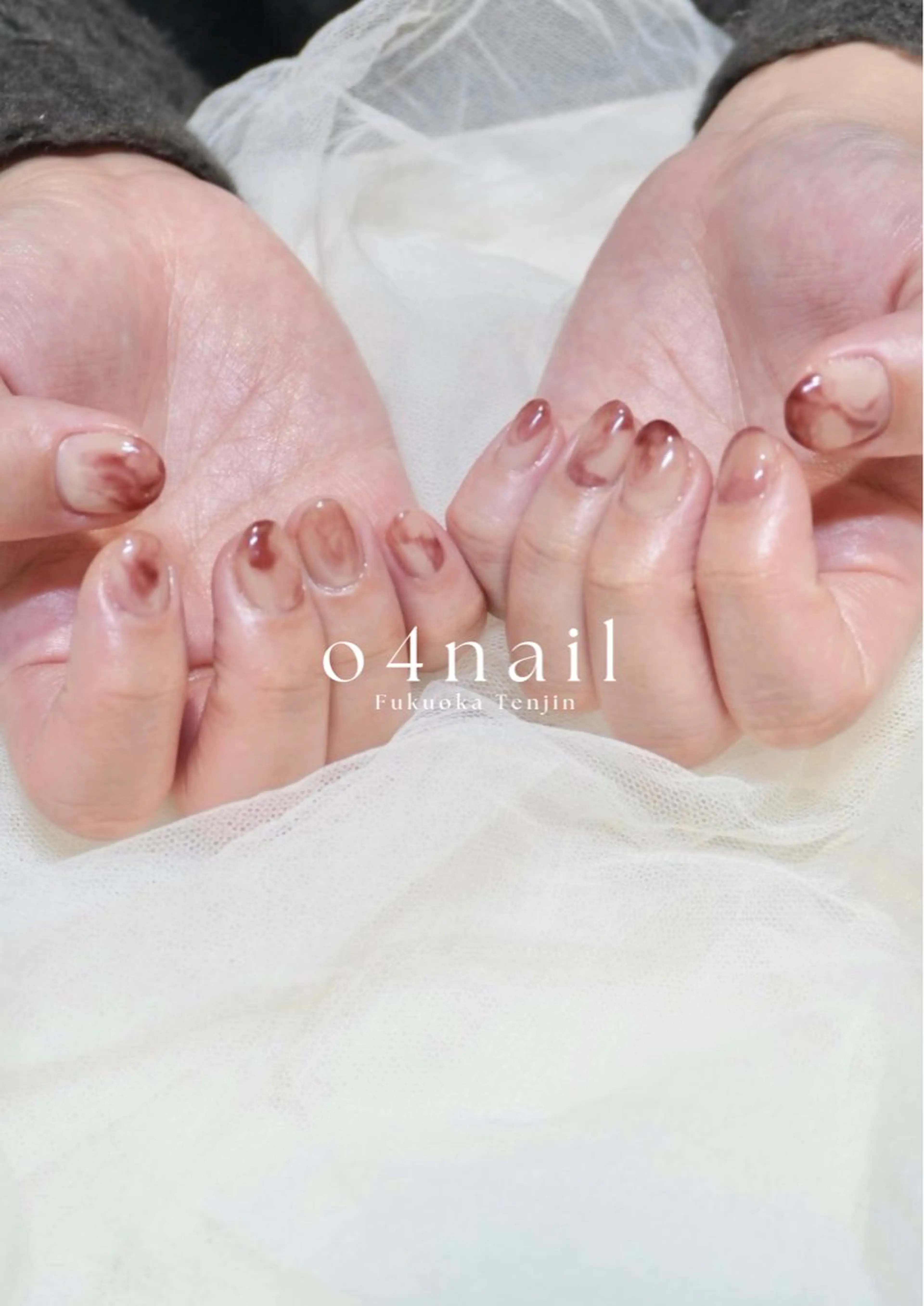 ネイル ニュアンスネイル ワンカラーネイル ハンドネイル o4nail___ ARISAのネイルデザイン