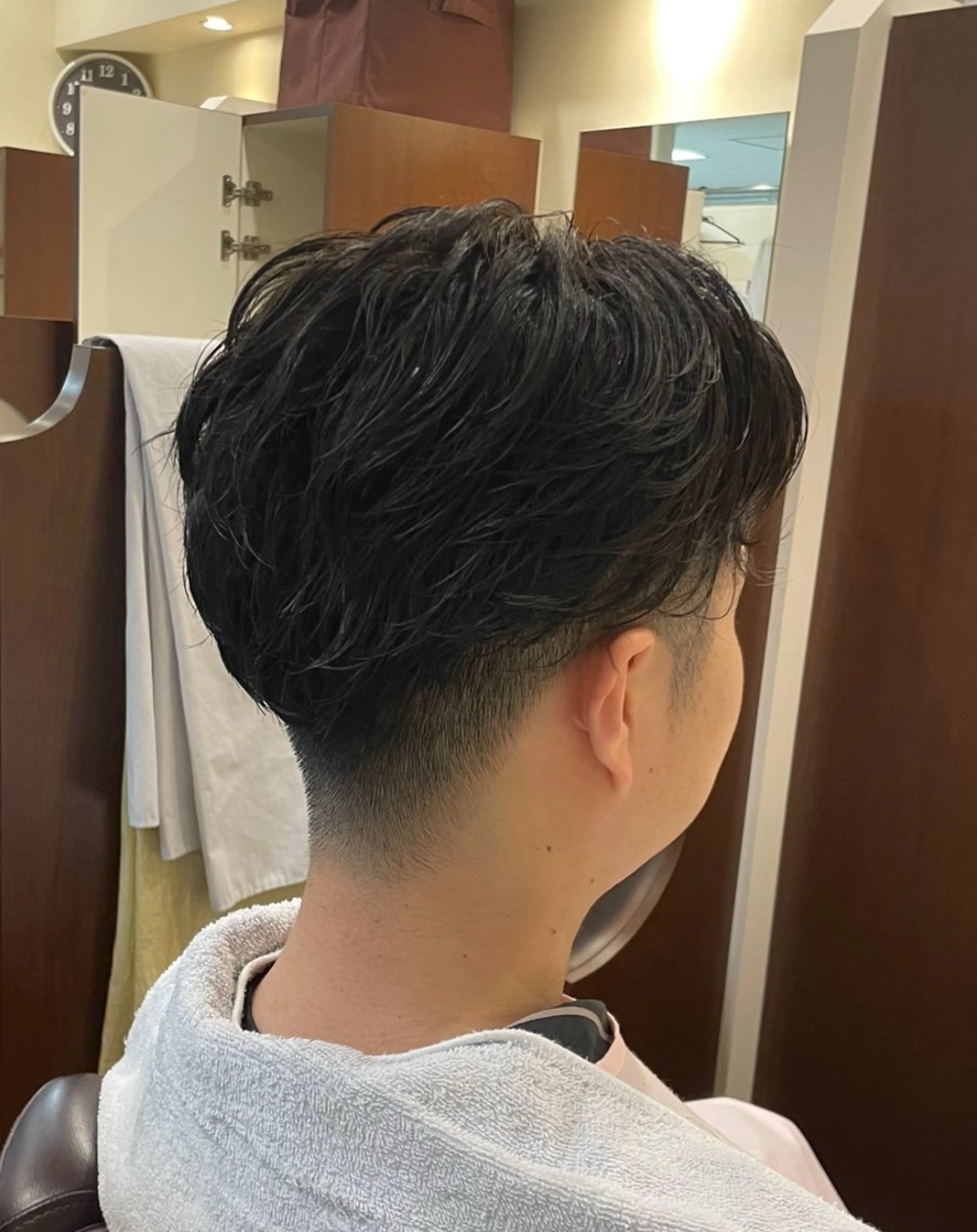 ショート パーマ メンズ 西野 銀座マツナガ有楽町店のヘアスタイル