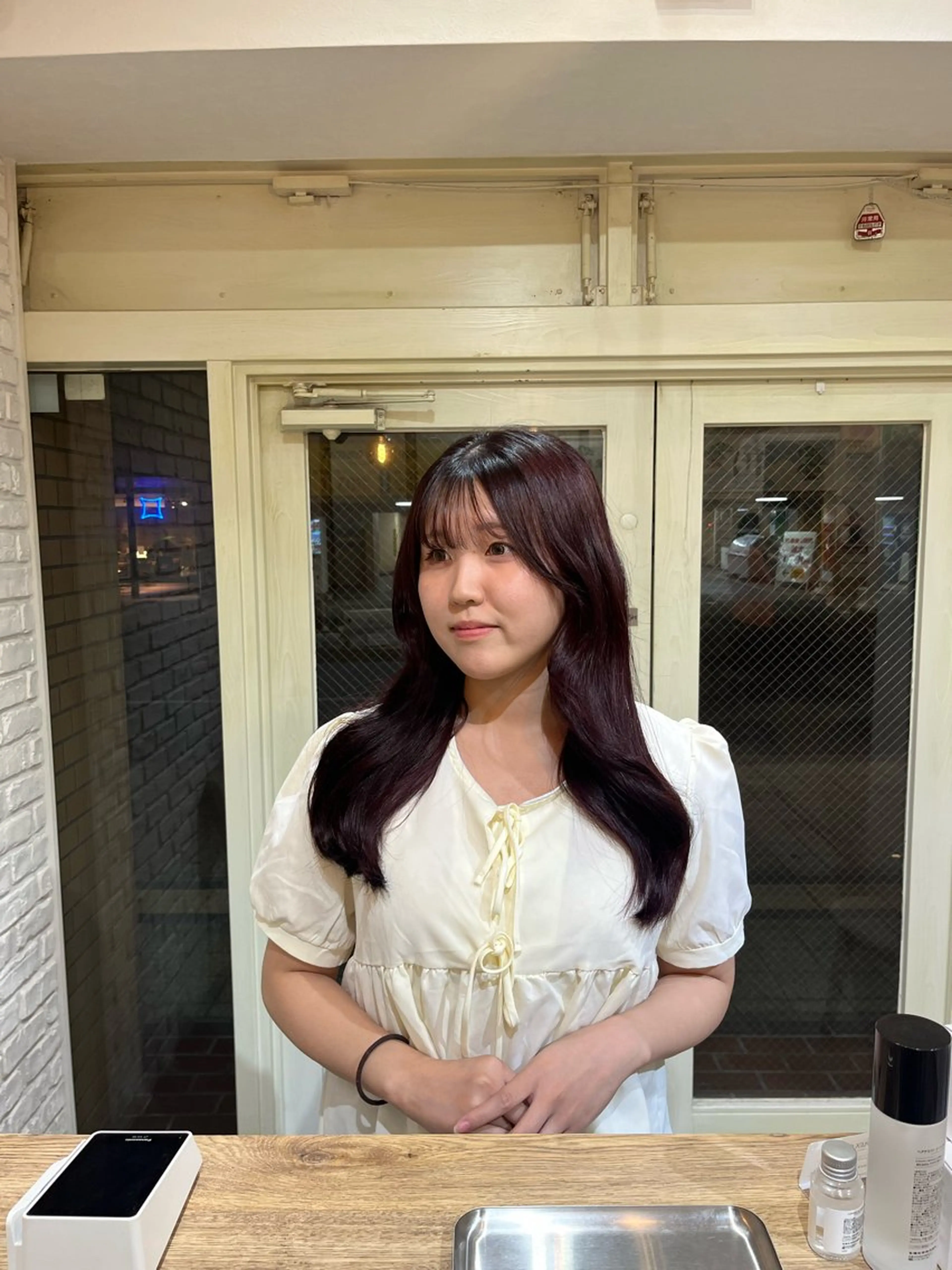 ケアカラー＋Aujua 4stepトリートメントの写真