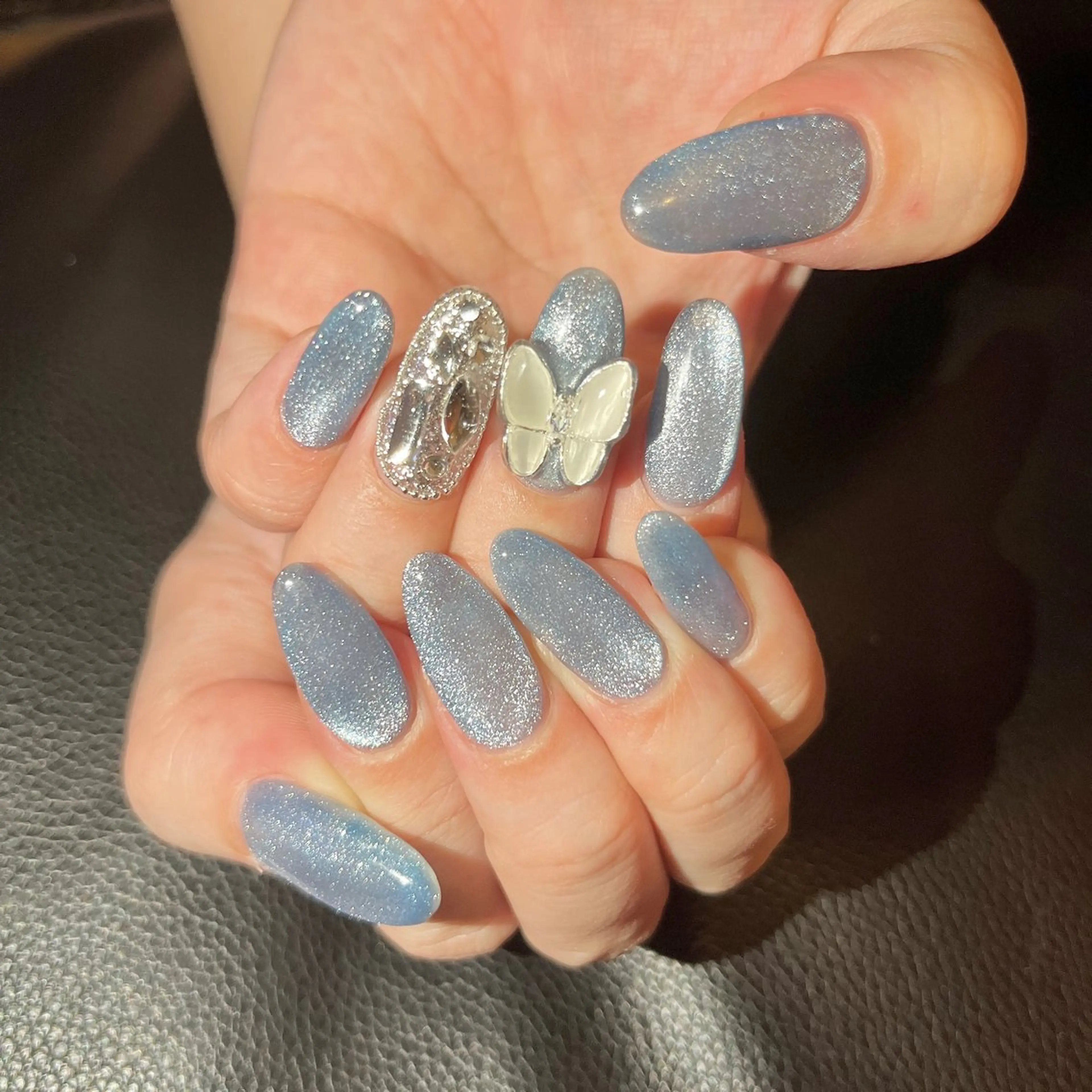 ネイル ジェルネイル ワンホンネイル しば まなみのネイルデザイン