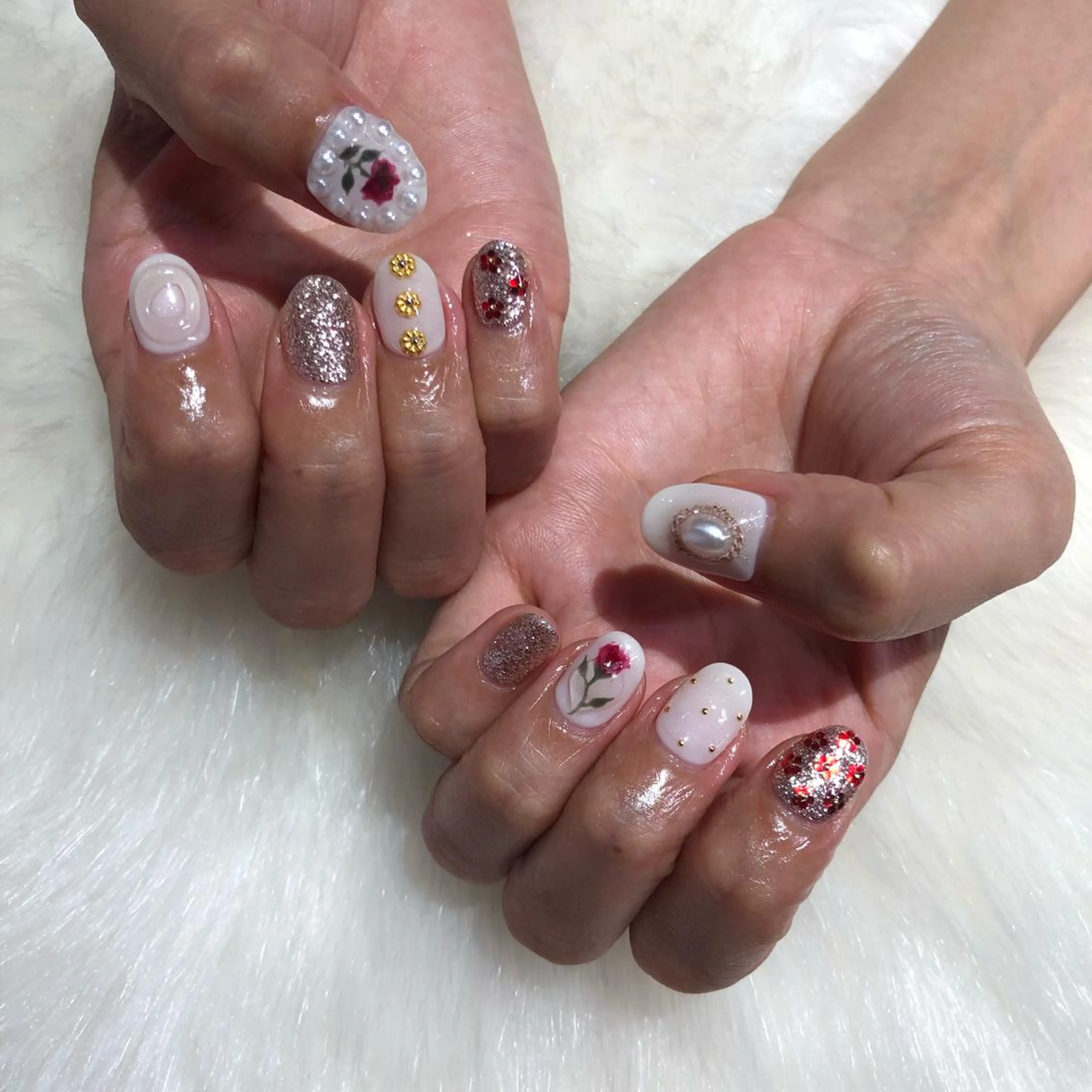 ネイル アートネイル ハンドネイル フットネイル ハンドケア Miyagi Asamiのネイルデザイン