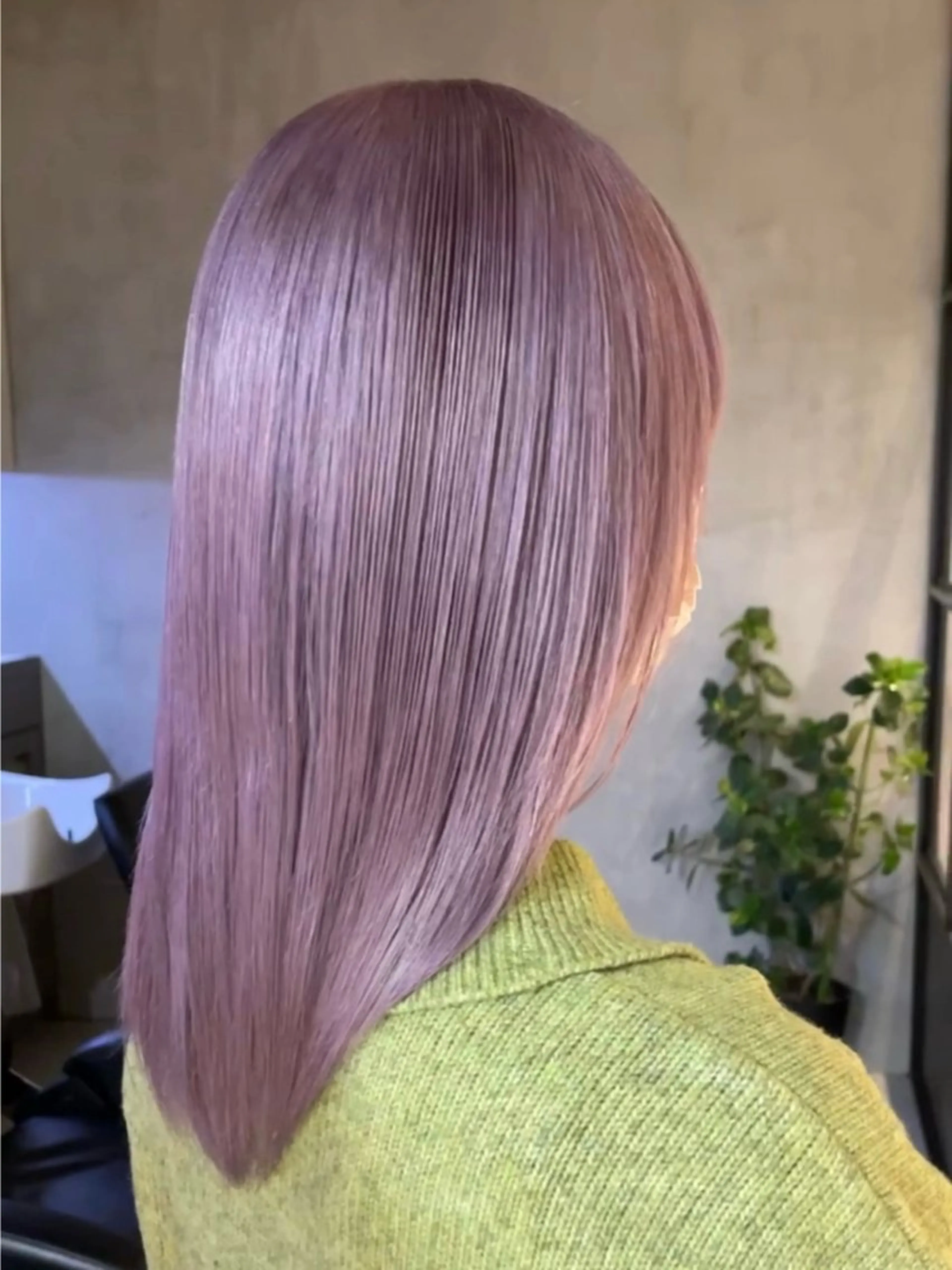 セミロング カラー 透明感カラー ヘアカラー elima. 池田紗矢香💝のヘアスタイル
