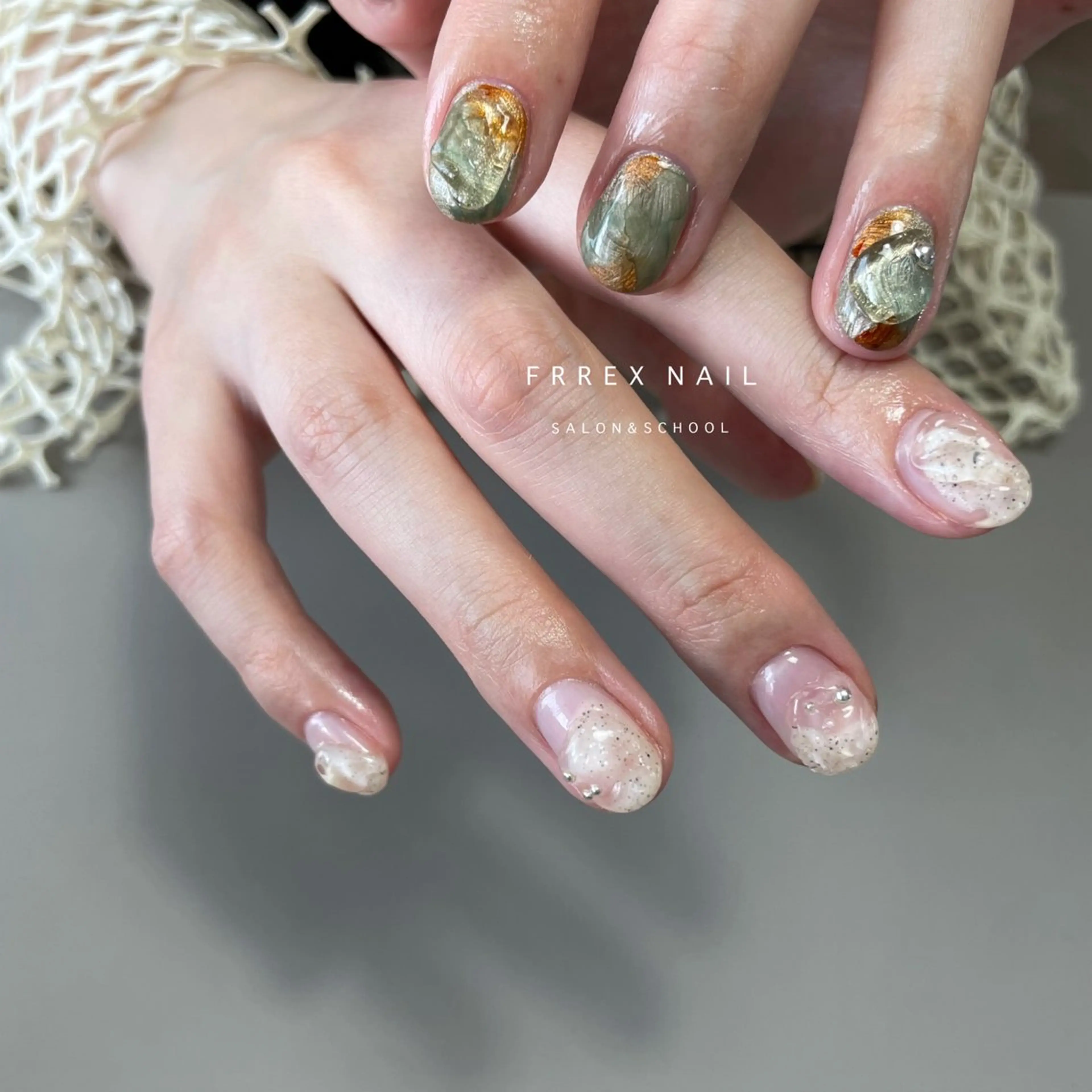 ネイル ニュアンスネイル ハンドネイル フットネイル freex nail /ニュアンス/個性派のネイルデザイン