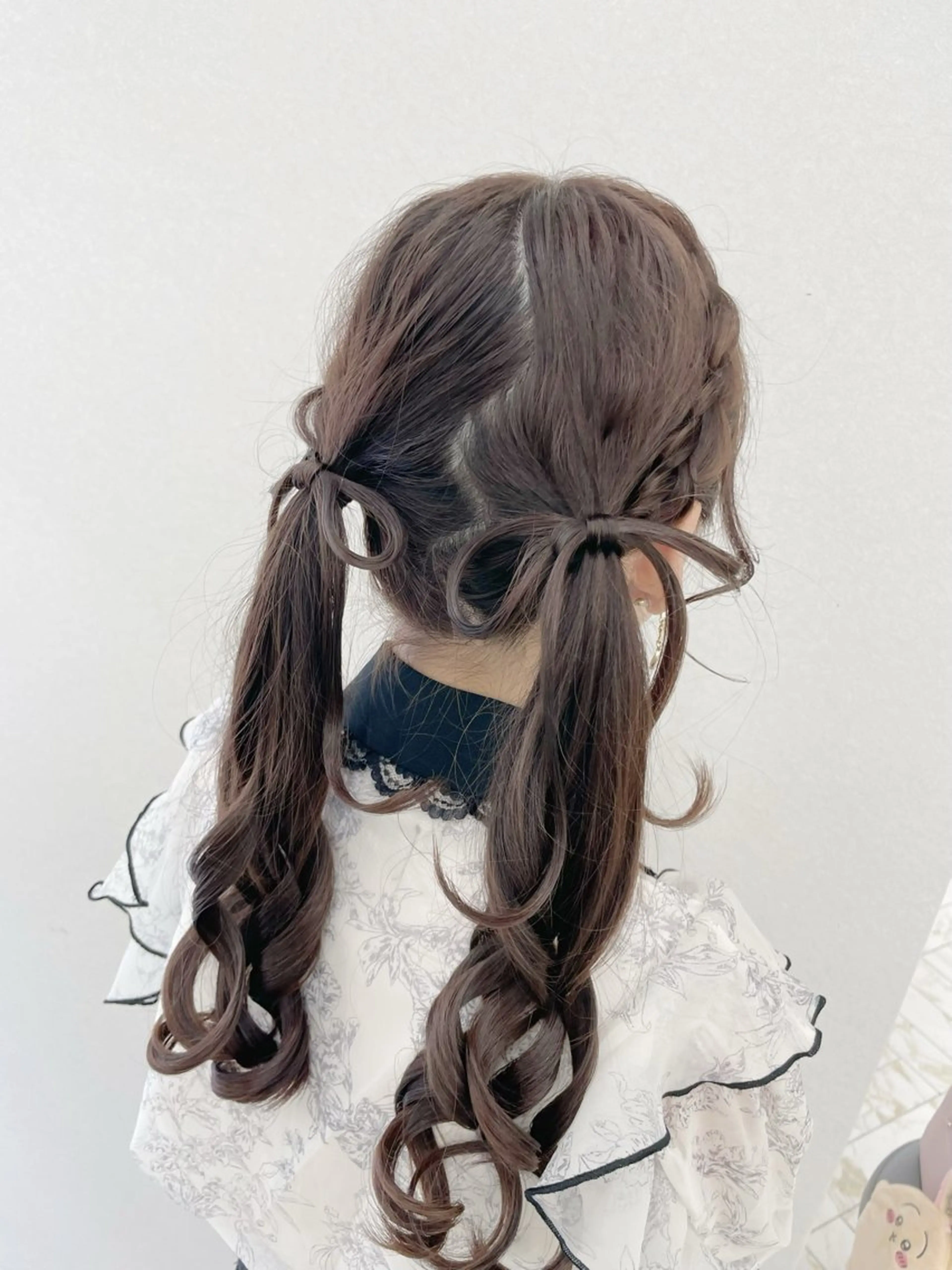 ロング ヘアアレンジ CARELLY Rukaのマツエク・マツパデザイン