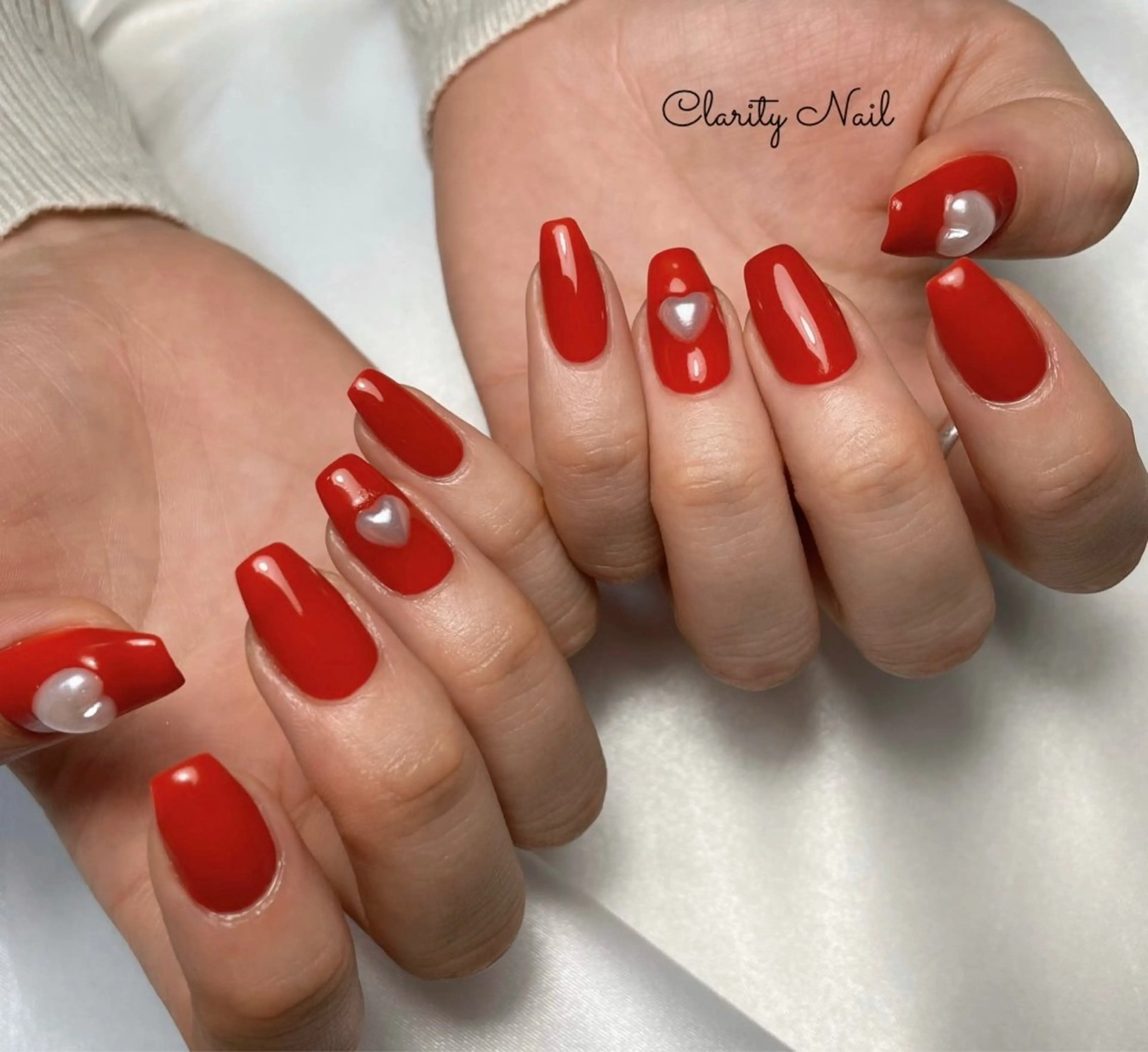 ネイル ワンカラーネイル ハンドネイル Clarity Nailのネイルデザイン