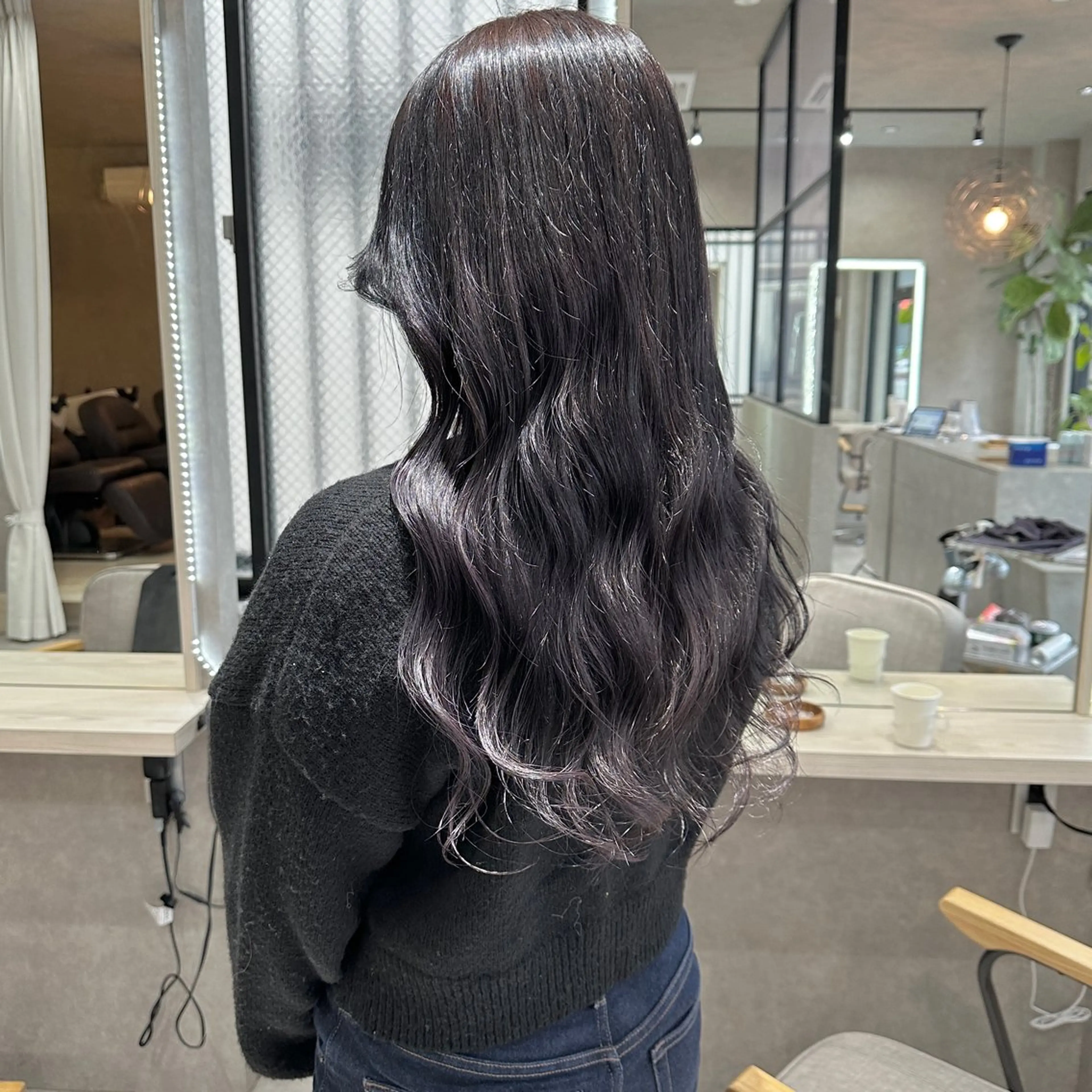 ロング カラー はちすか るかのヘアスタイル