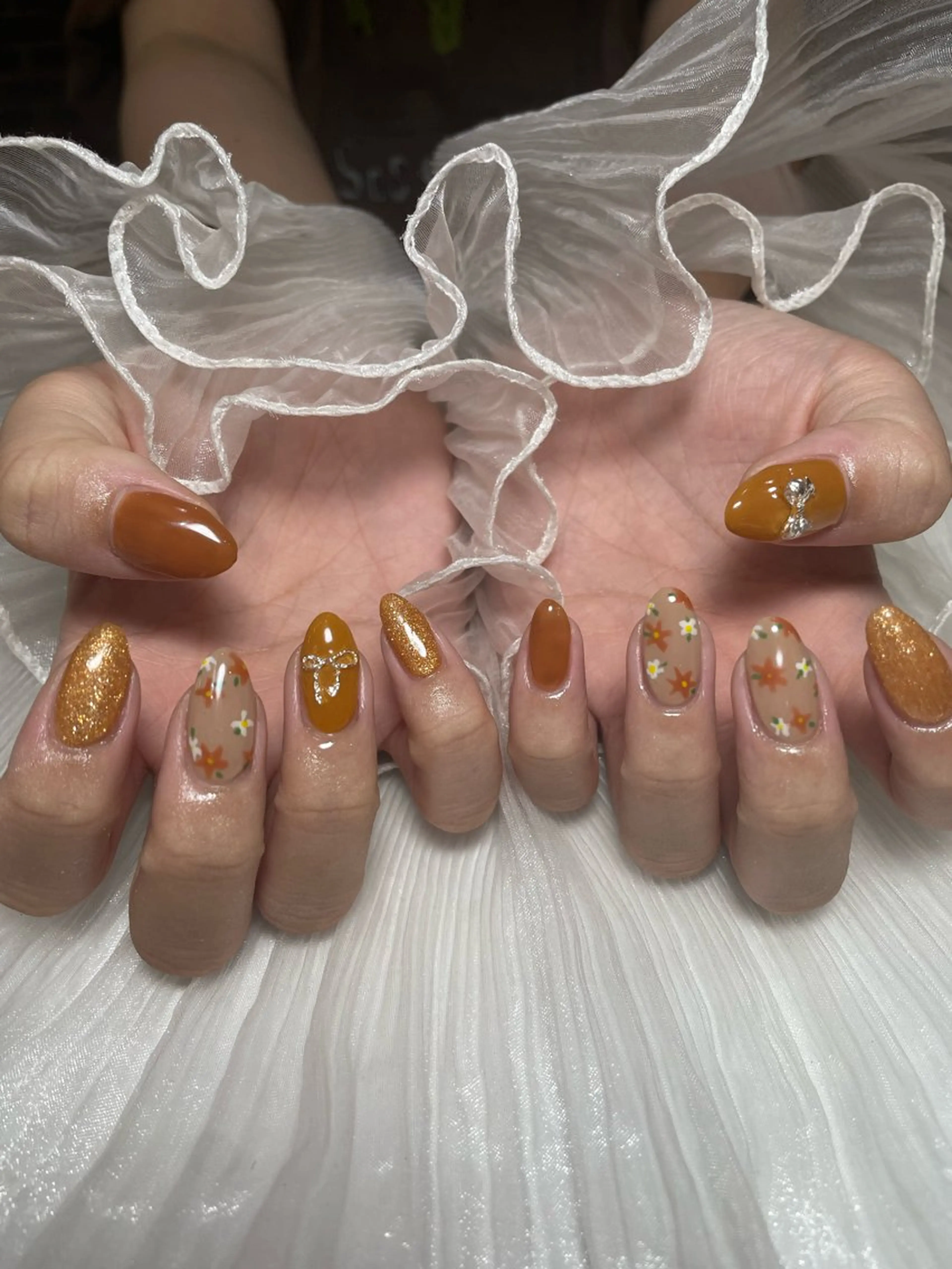 ネイル ‪るか/‪透明感 カラー/アレンジのヘアスタイル