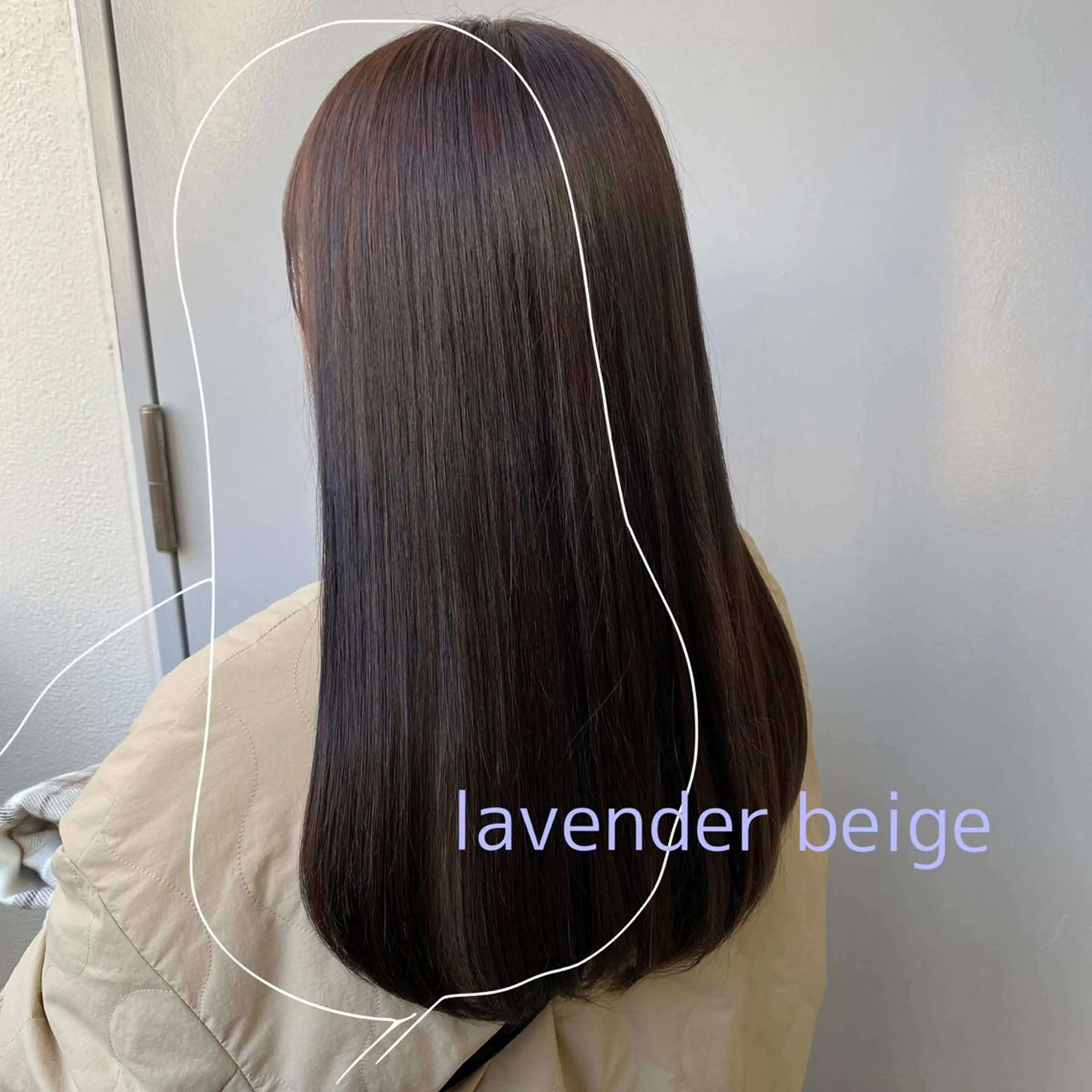 セミロング カラー ヘアアレンジ 赤味消し.髪質改善 🌿𝘠𝘜𝘙𝘐のヘアスタイル