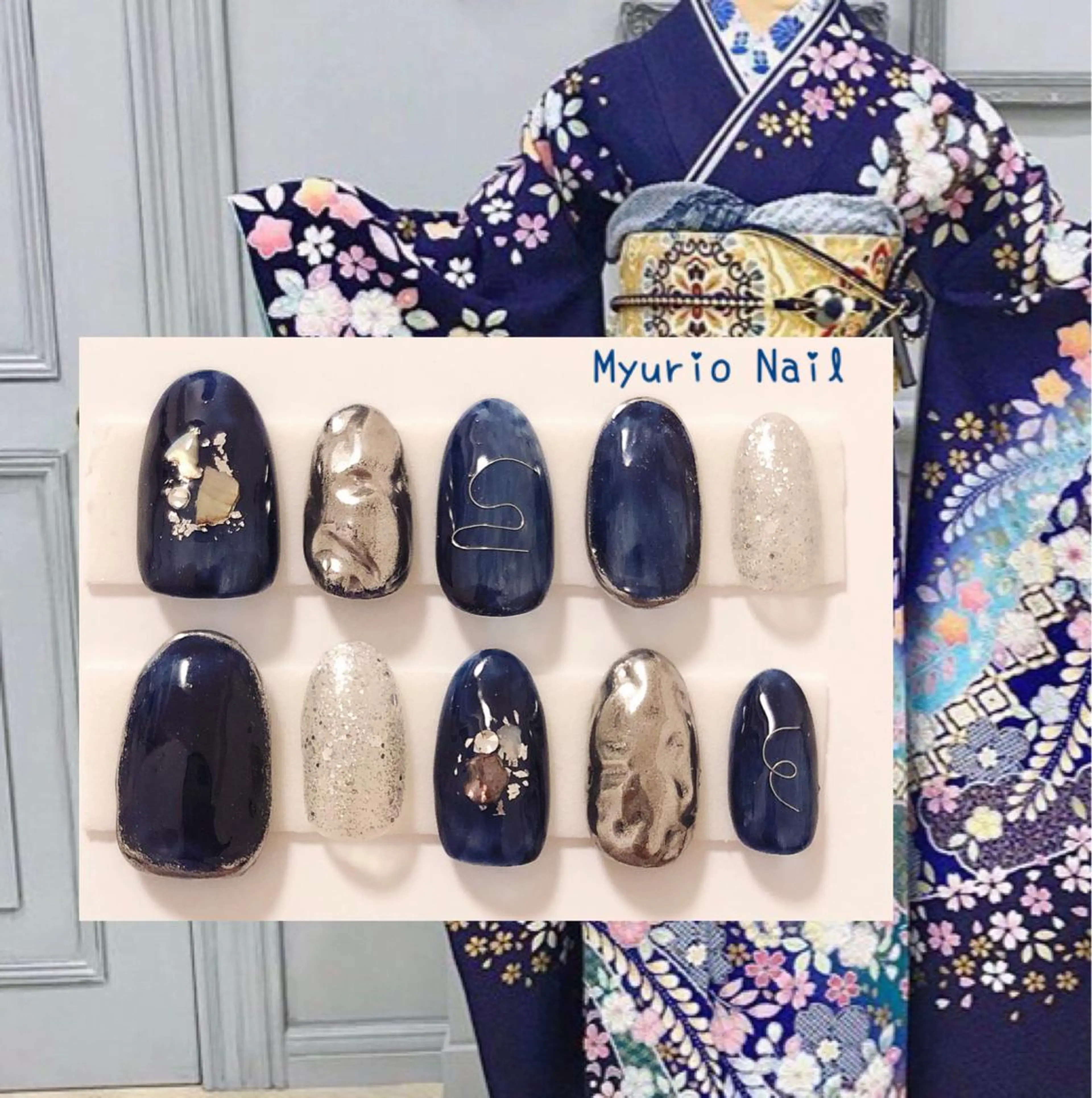 ネイル Sympa 𝓜iwako🐰ᩚのネイルデザイン