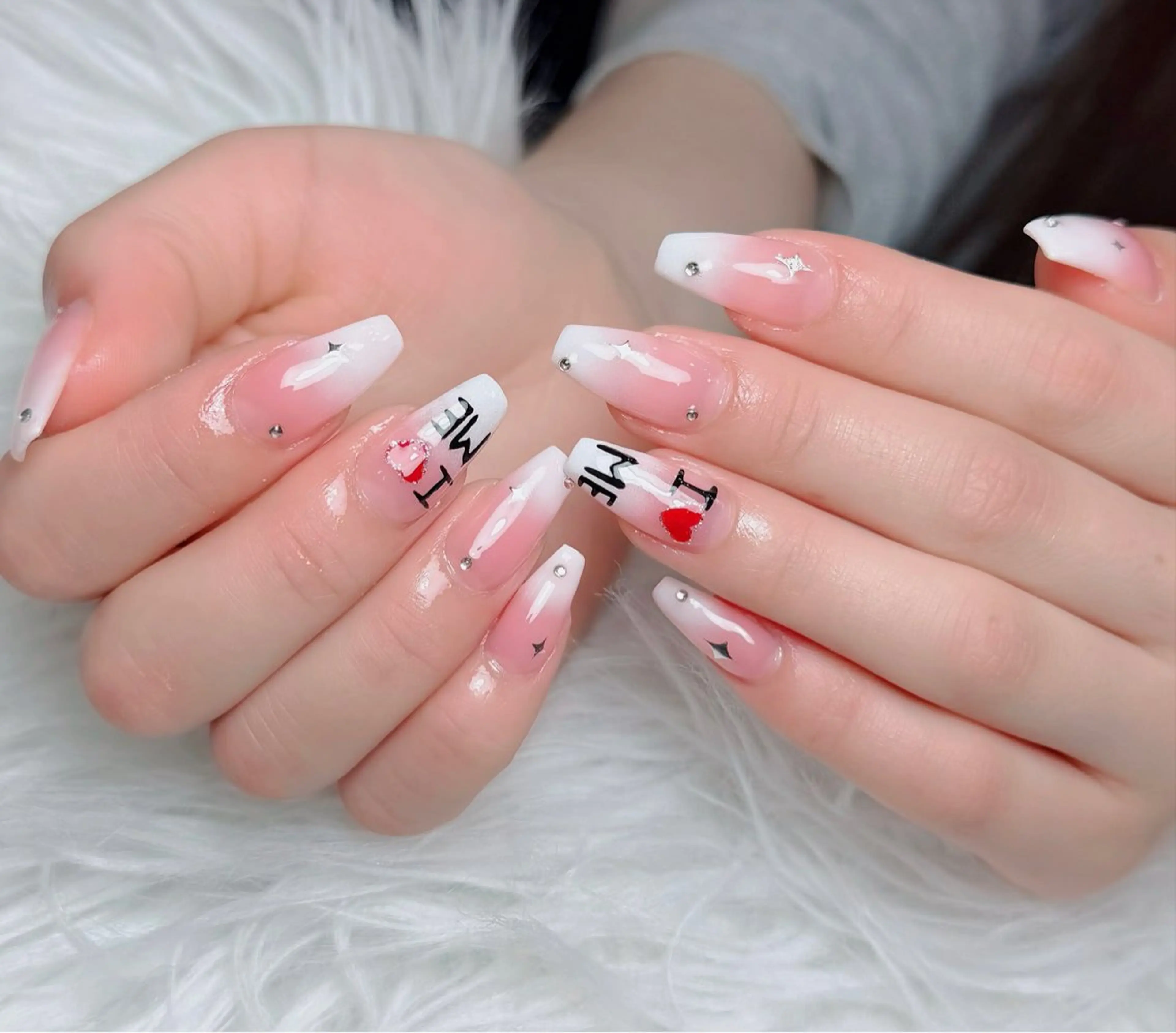 ネイル アートネイル 韓国ネイル 持ち込み ワンホンネイル ハンドネイル Lenie Nail Salonのネイルデザイン