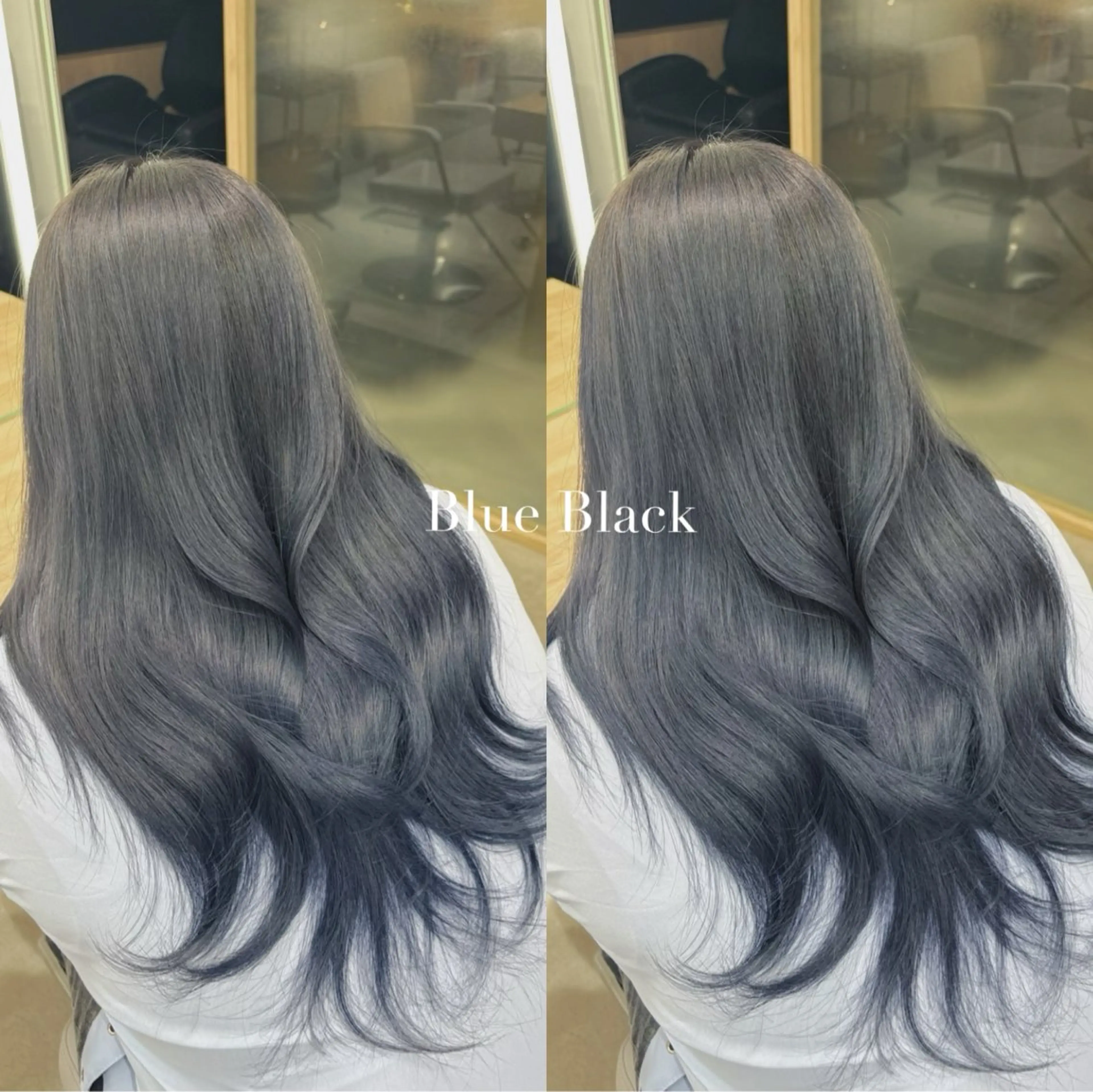 セミロング カラー yuina/🫧 艶感ダブルカラー🫧のヘアスタイル