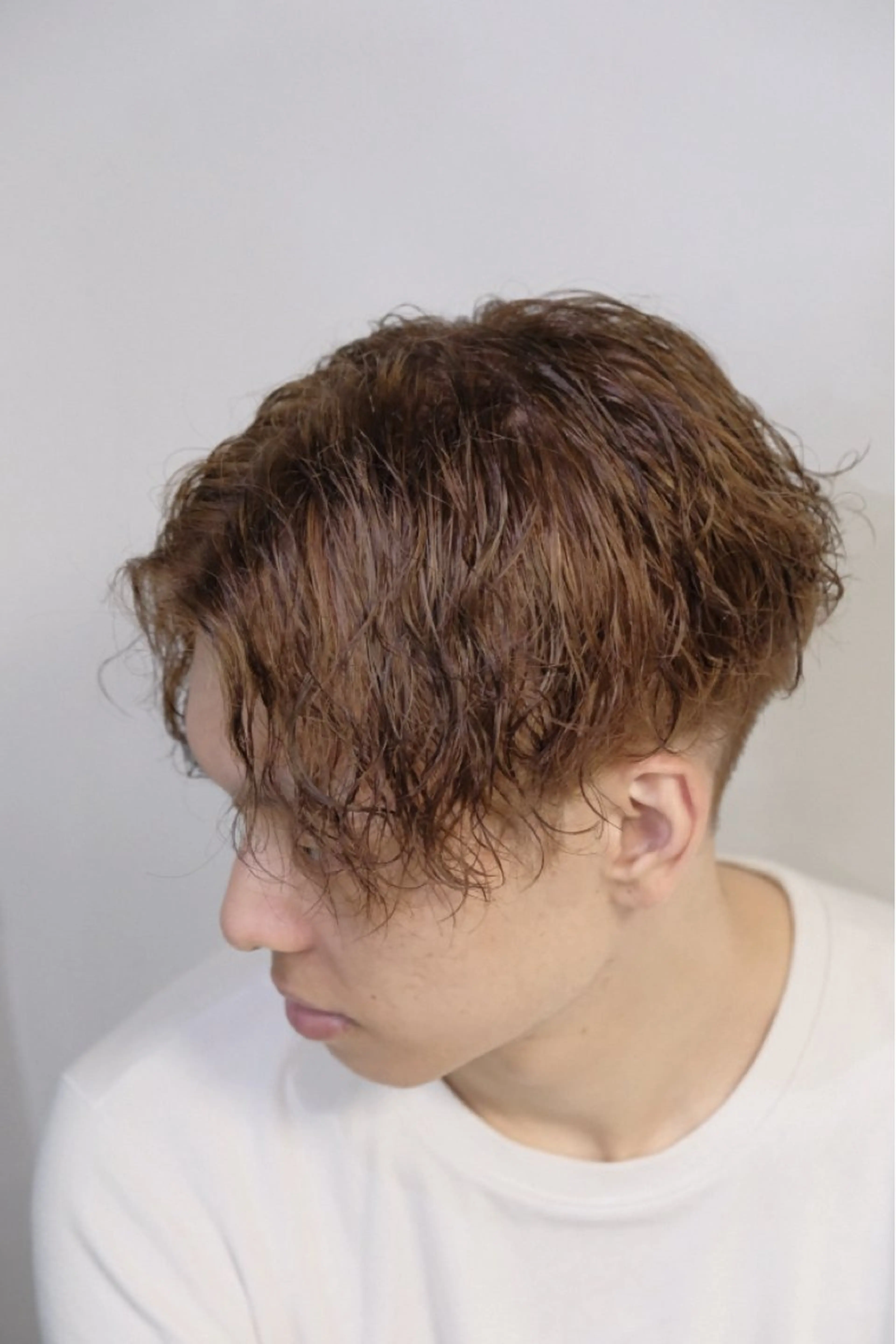 カラー メンズ メンズブリーチ ブリーチ ブラウンカラー 透明感カラー ヘアカラー Matsuda Koutaのヘアスタイル