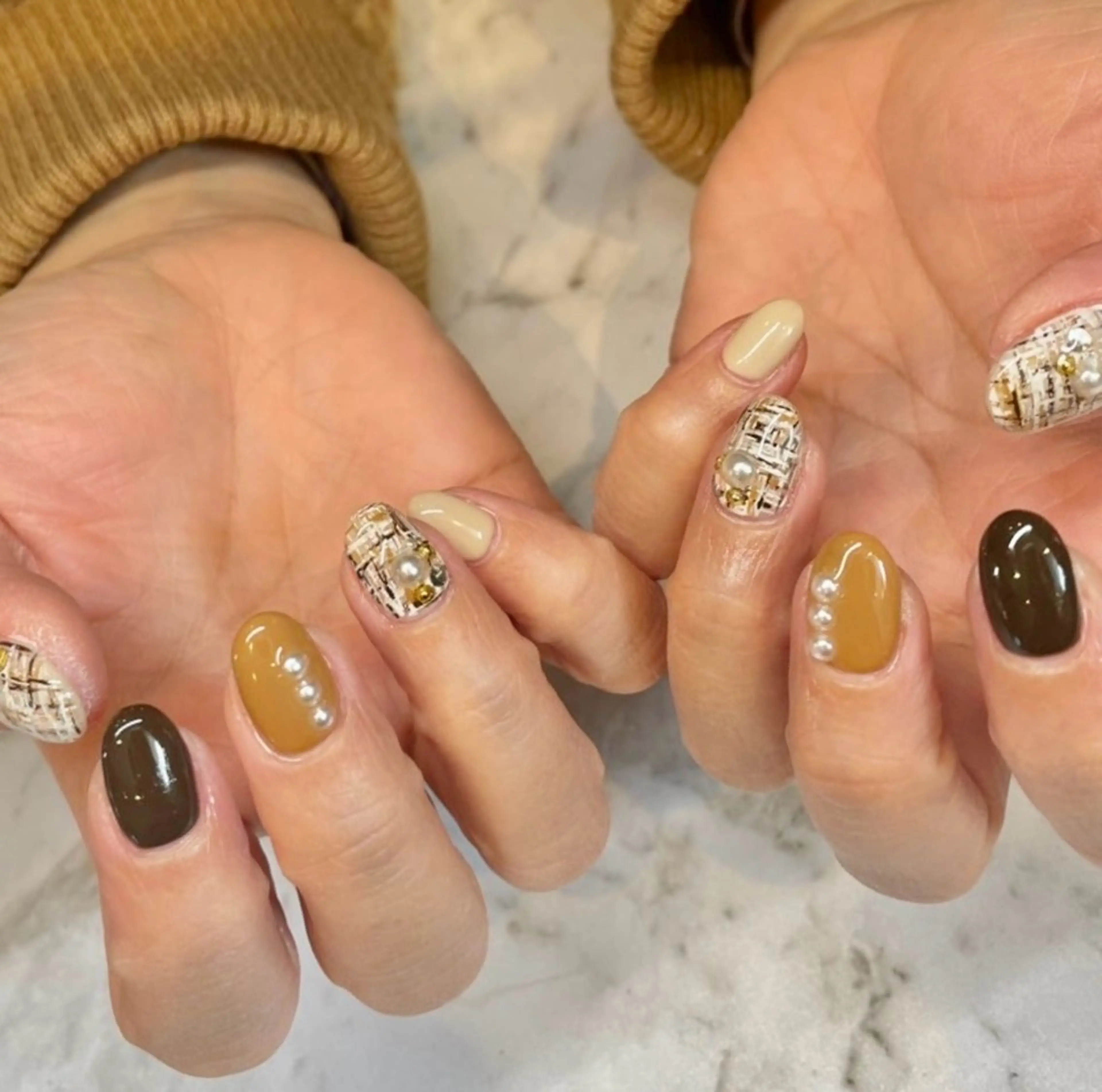 ネイル ハンドネイル amour 平塚所属・amour 平塚店のネイルデザイン