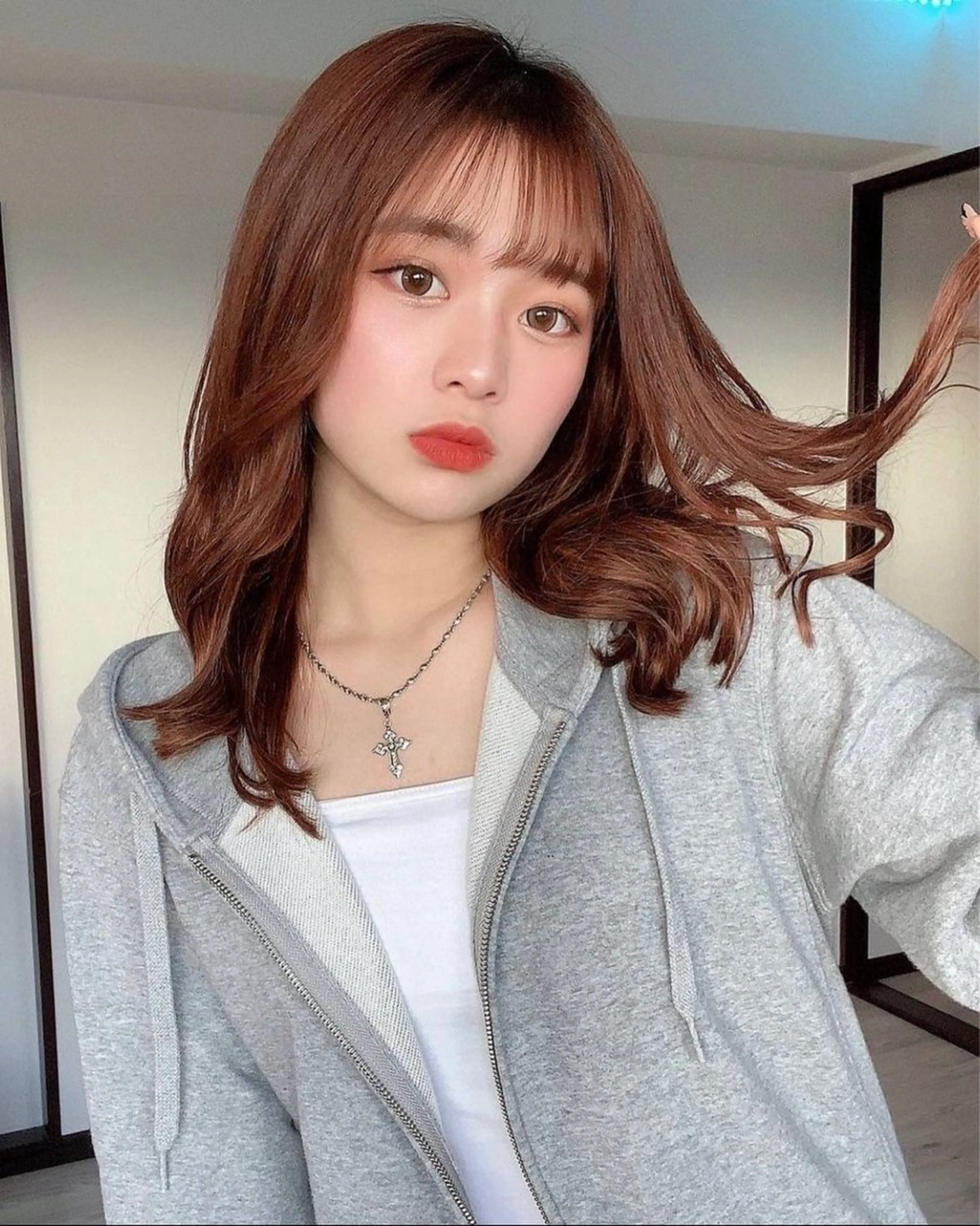 ロング カラー カット ヘアカラー トリートメント レイヤー/縮毛矯正 のマスター【タケル】のヘアスタイル